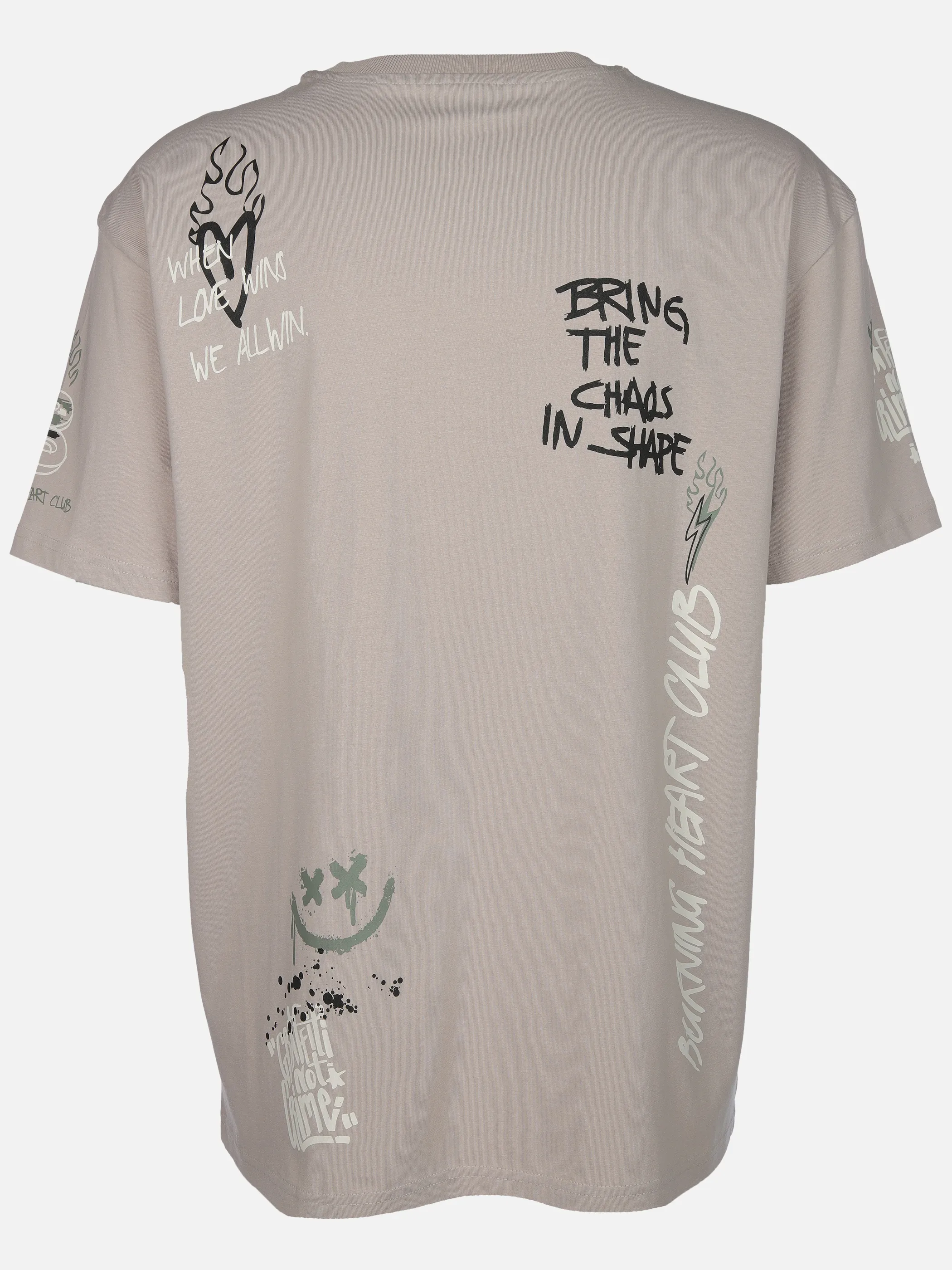 IX-O H12078M22599AAWG YF-He T-Shirt Beige 916173 20300 2