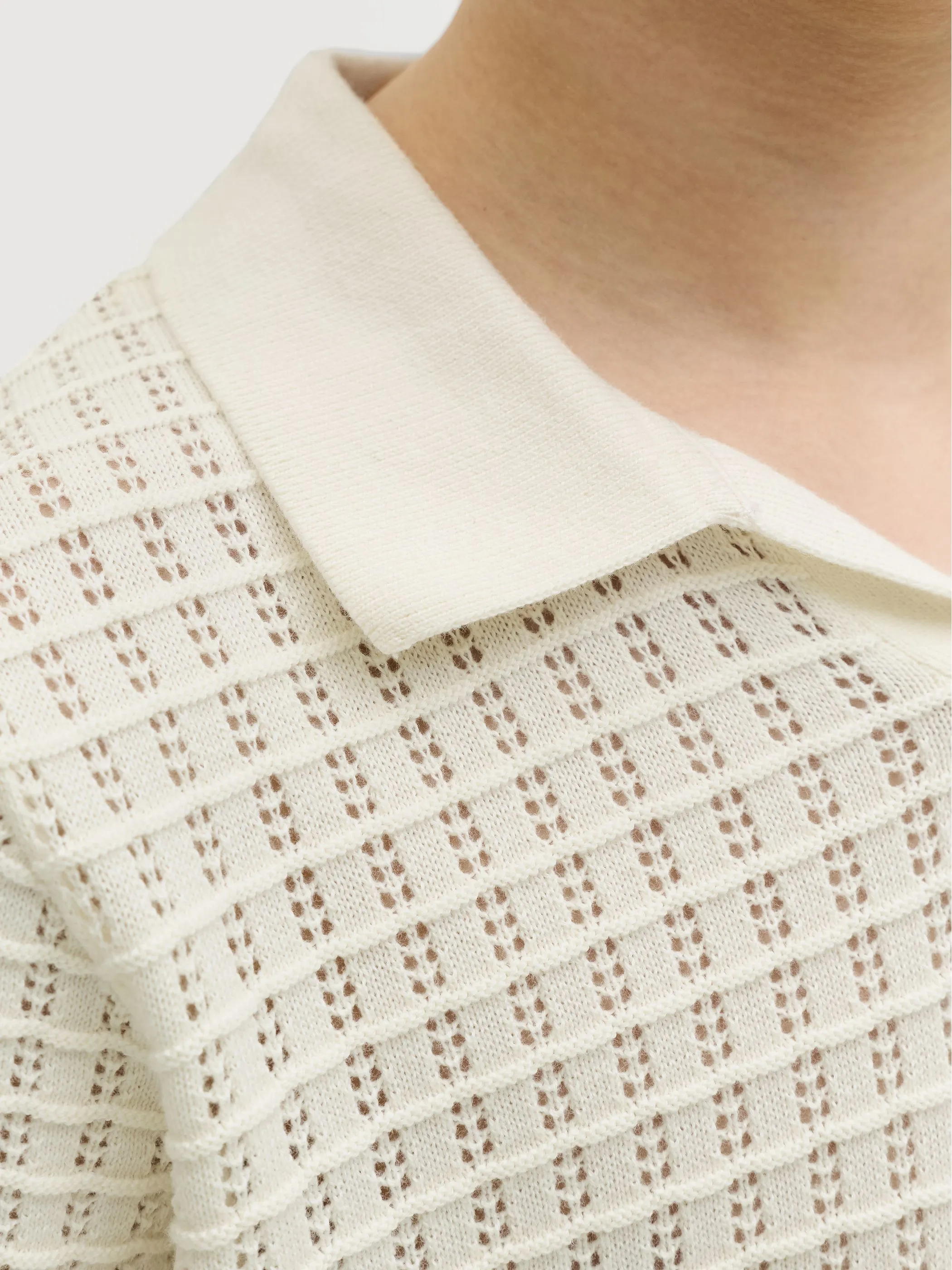 Jack&Jones Junior 12293059 JORNANTUCKET SPLIT NE Weiß 924466 296416