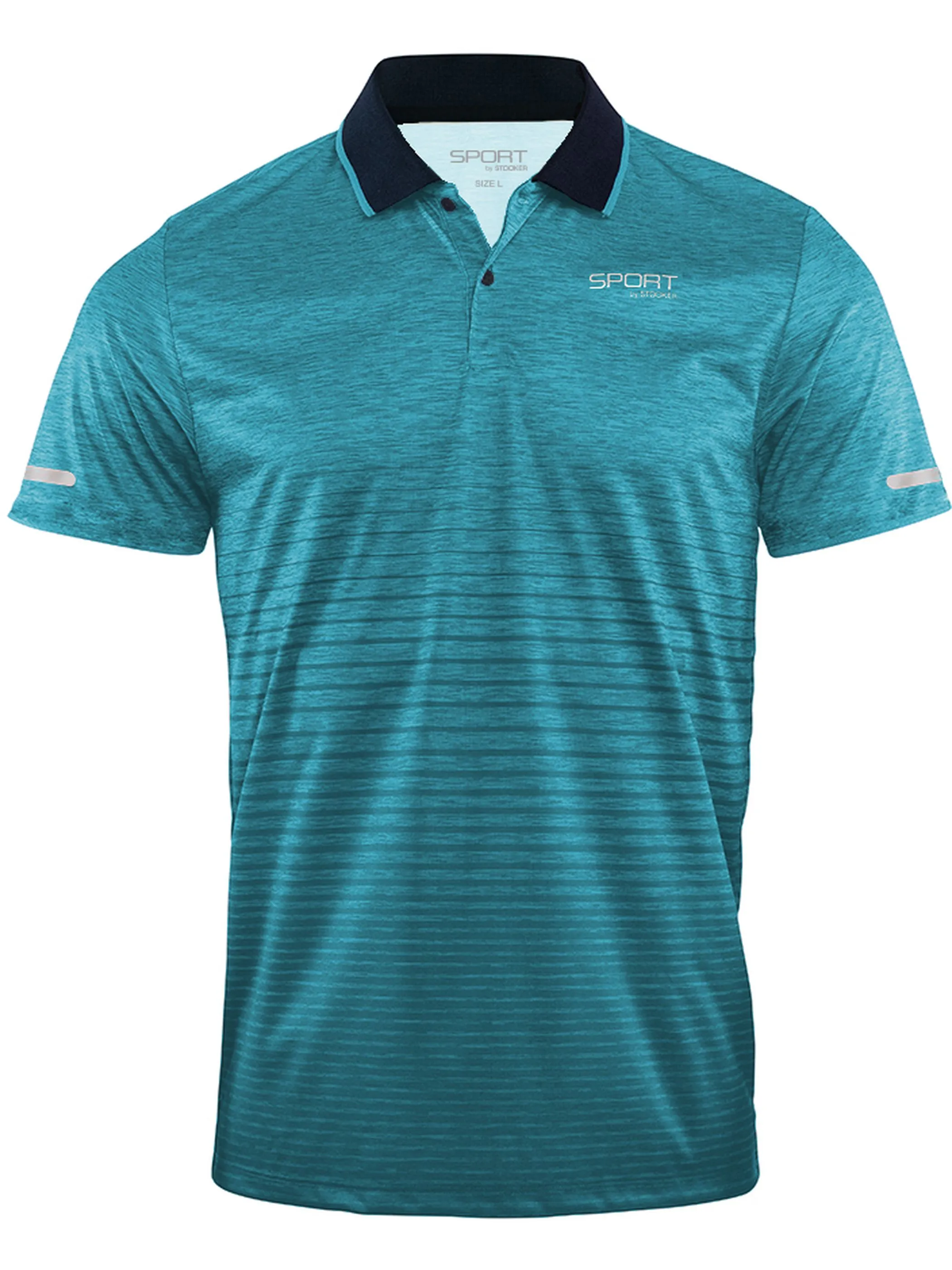 Stooker HAKA Sport 04760300009163 He. Poloshirts, Türkis 913895 9163 1
