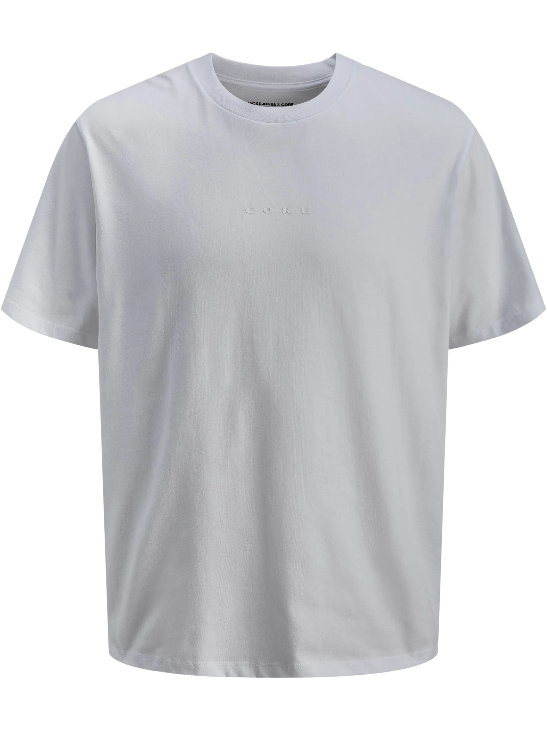 Jack Jones 12285393 JCOPOINT BADGE TEE SS Weiß 917834 177627002 1