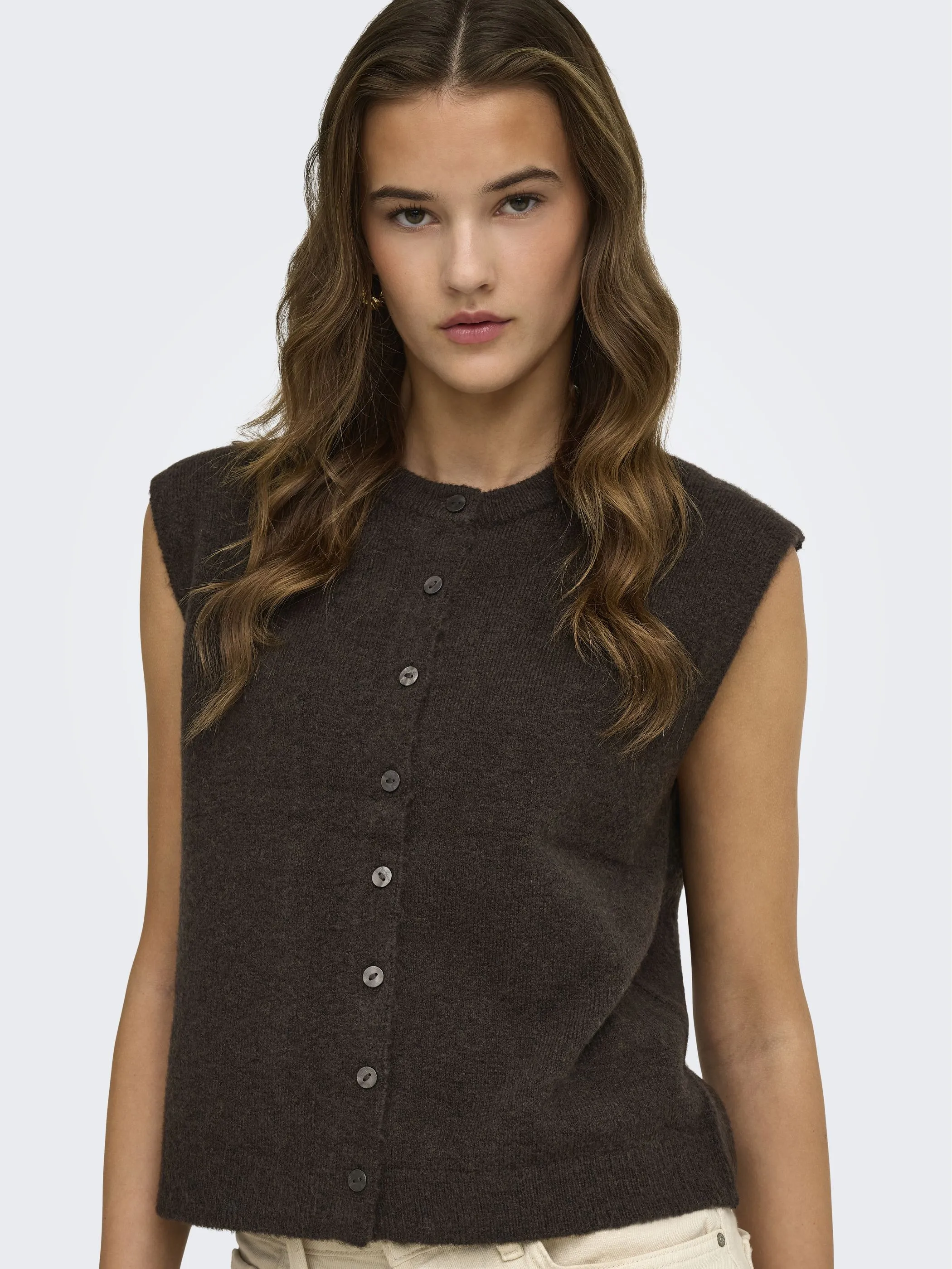Only 15381355 ONLSIMONI VEST KNT NO Braun 928672 237375001 3