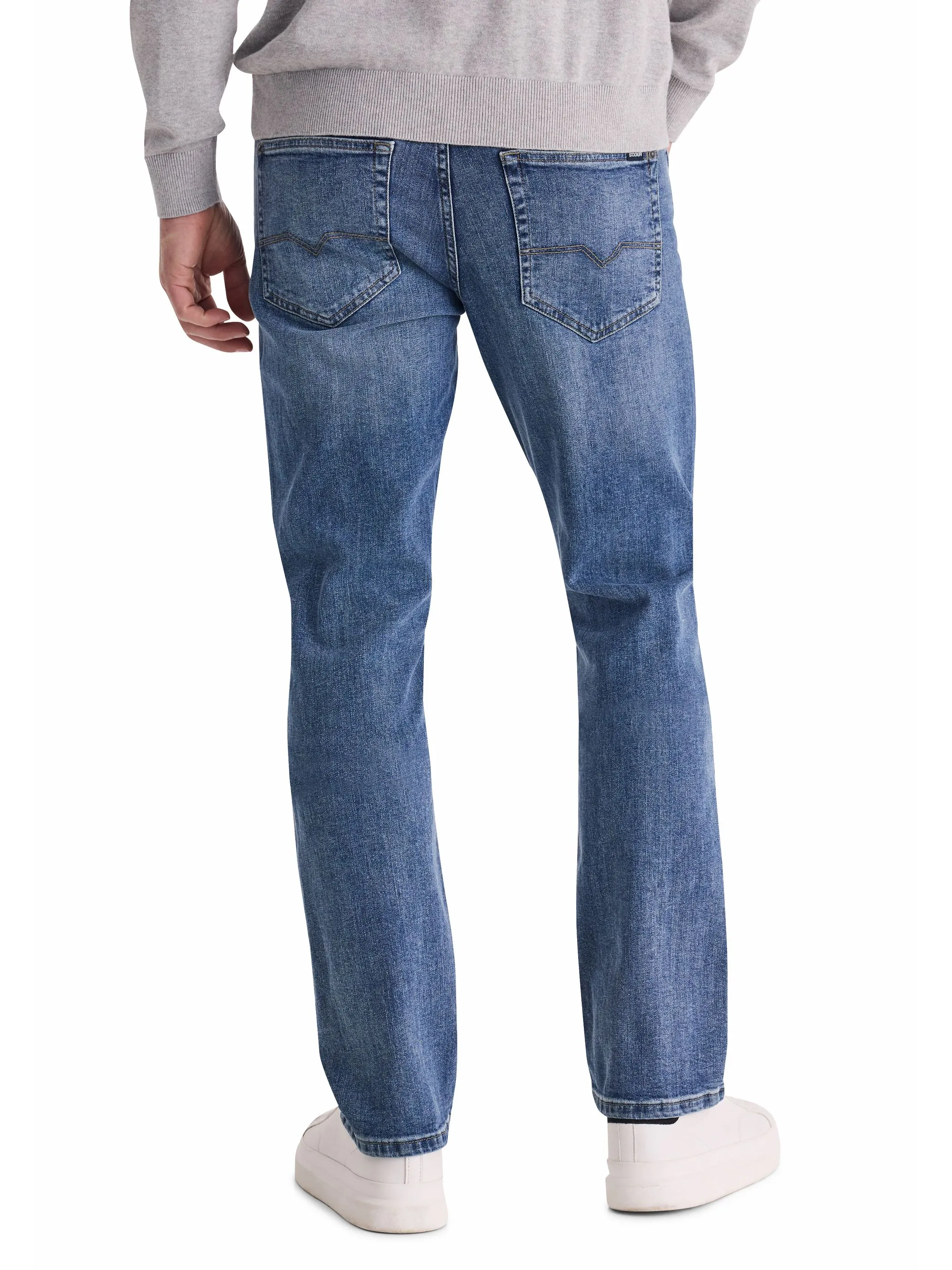 Stooker HAKA 51900200007963 He. Hosen lang, Grau 919843 7963 2