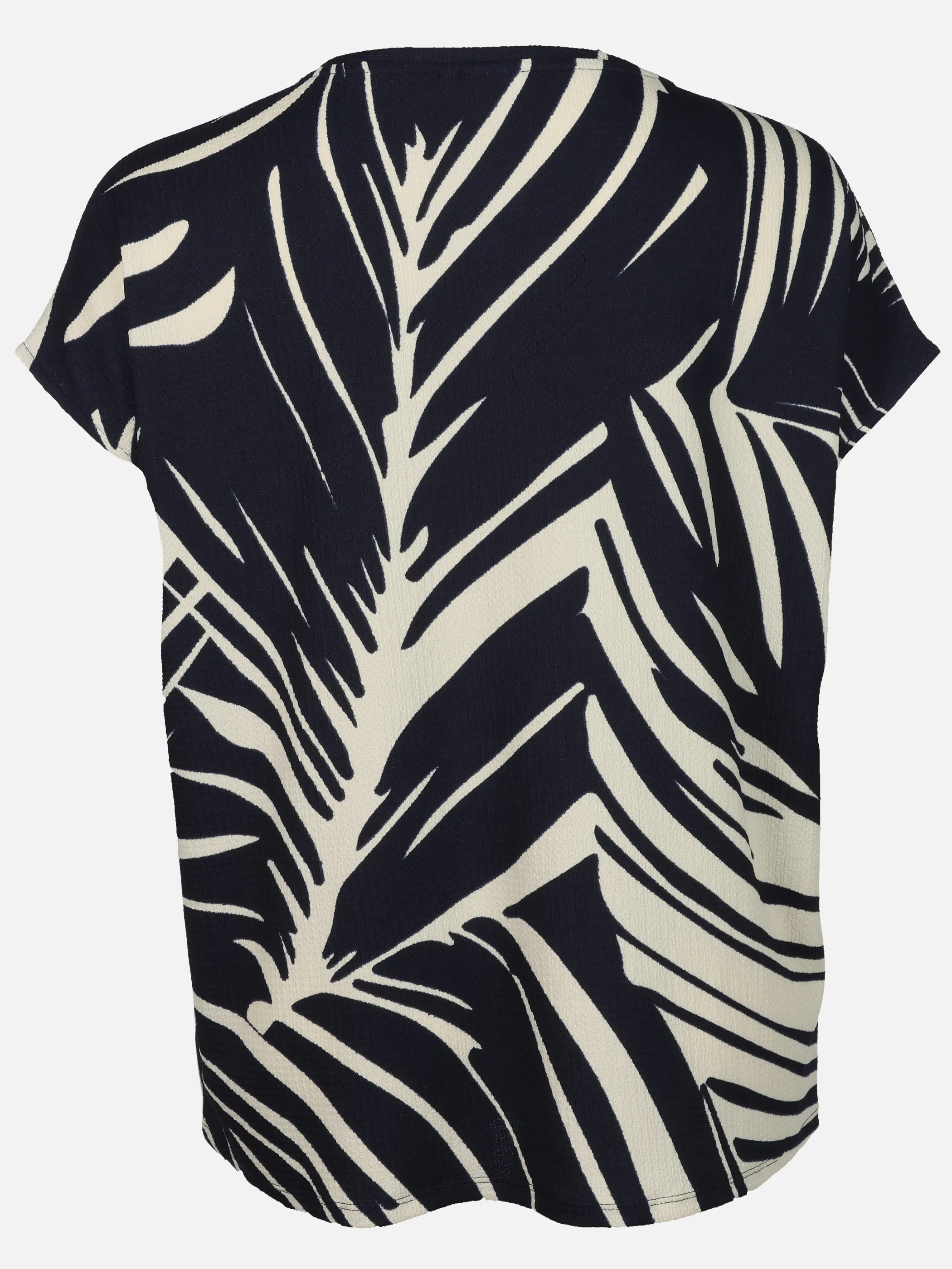 Sonja Blank Da-gr.Gr. Crepe Shirt m. Print Marine 926502 SAPHIRE 2