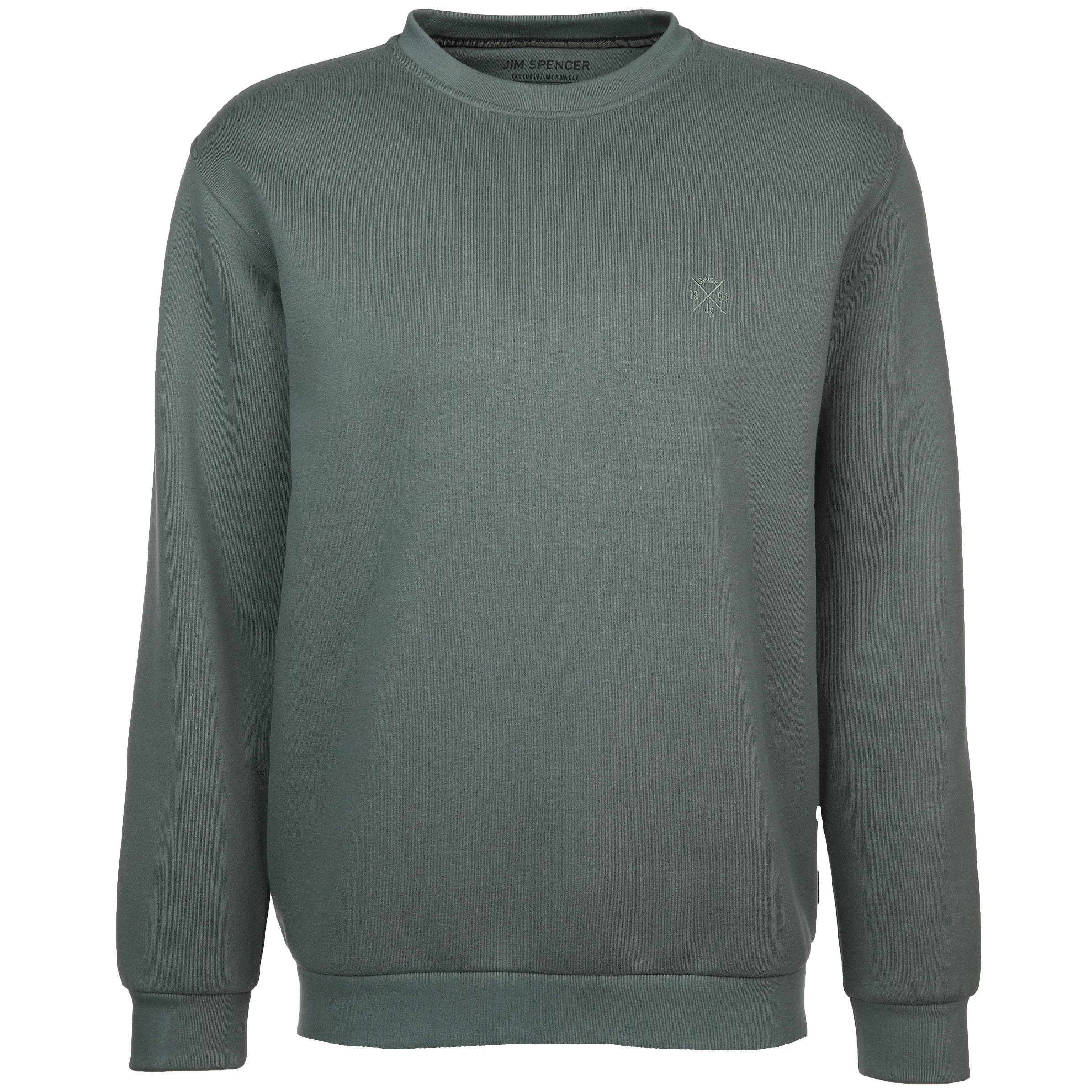 Jim Spencer He. Sweatshirt uni seasonal Salbei 887816 SALBEI 1