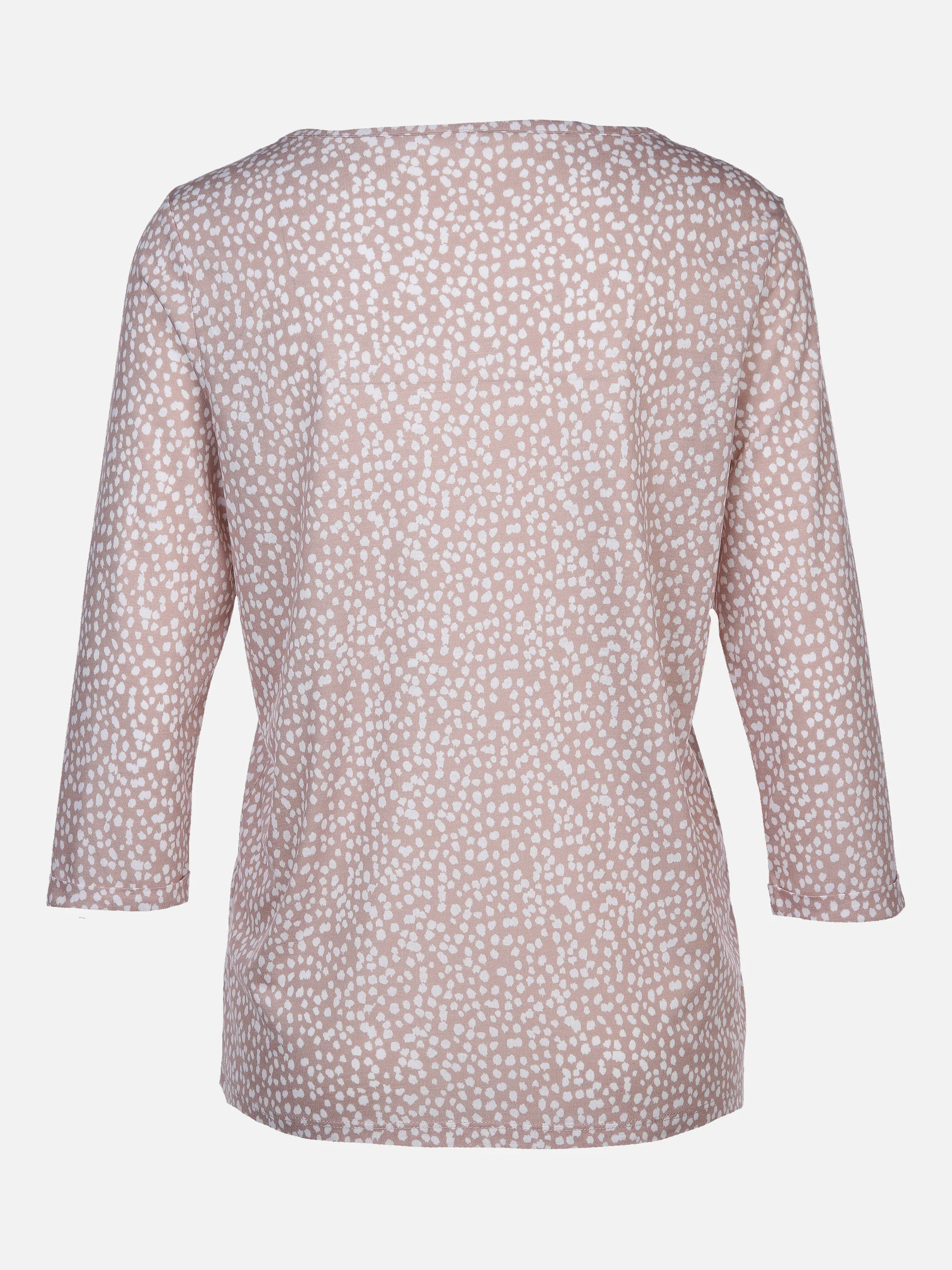 Sure Da-Printshirt m. 3/4 Arm Braun 876790 SAND/OFF 2 Sure Da-Printshirt m. 3/4 Arm Braun 876790 SAND/OFF 2