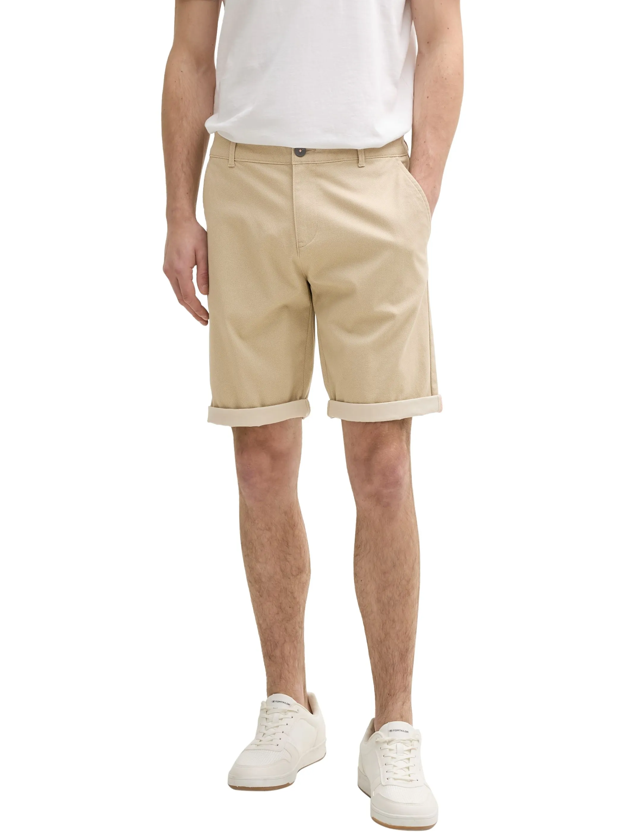 Tom Tailor 1047143 slim chino shorts Beige 905889 37214 5
