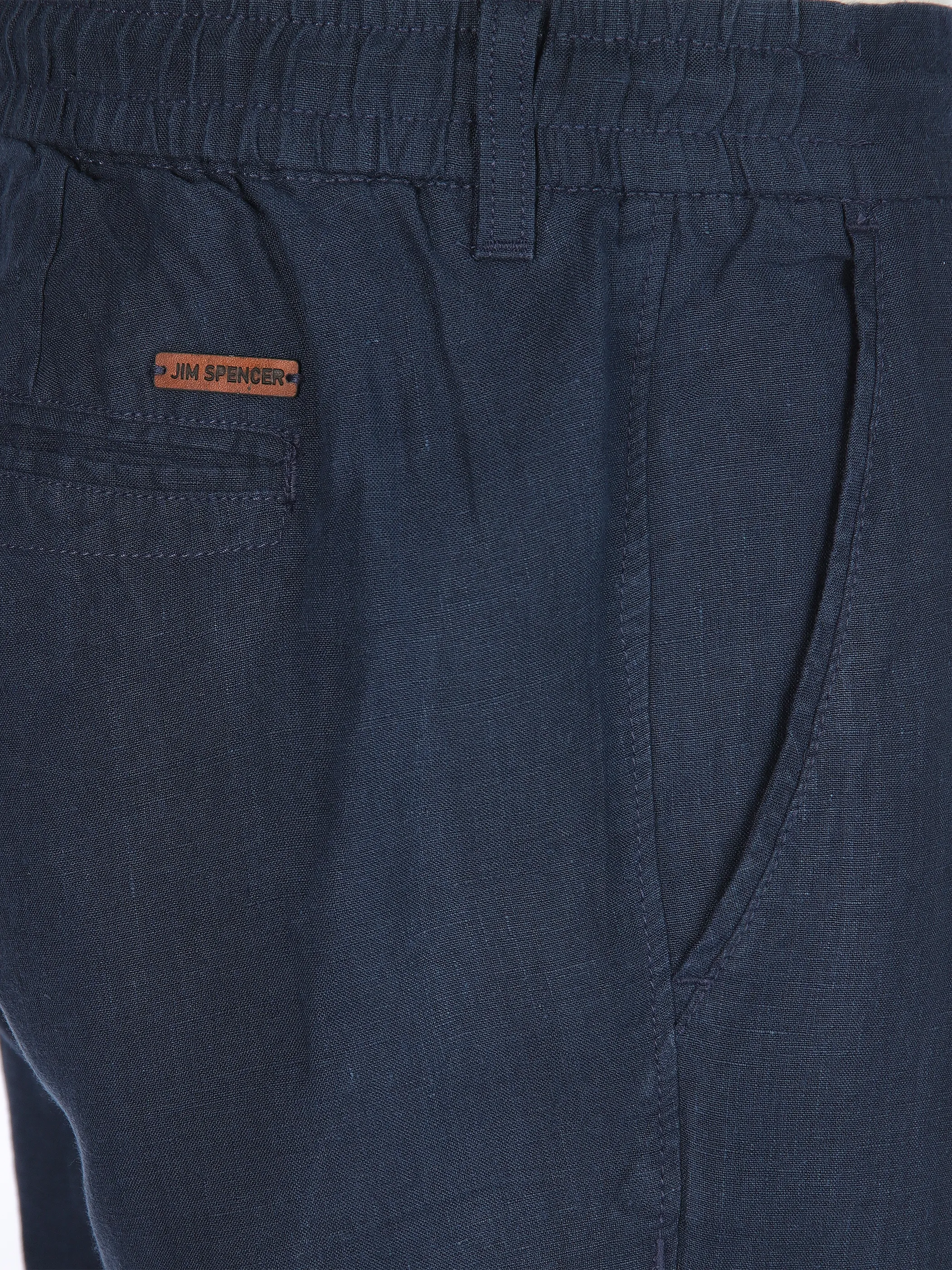 Jim Spencer He. Leinenhose Relax Blau 891011 DENIM BLUE 4 Jim Spencer He. Leinenhose Relax Blau 891011 DENIM BLUE 4
