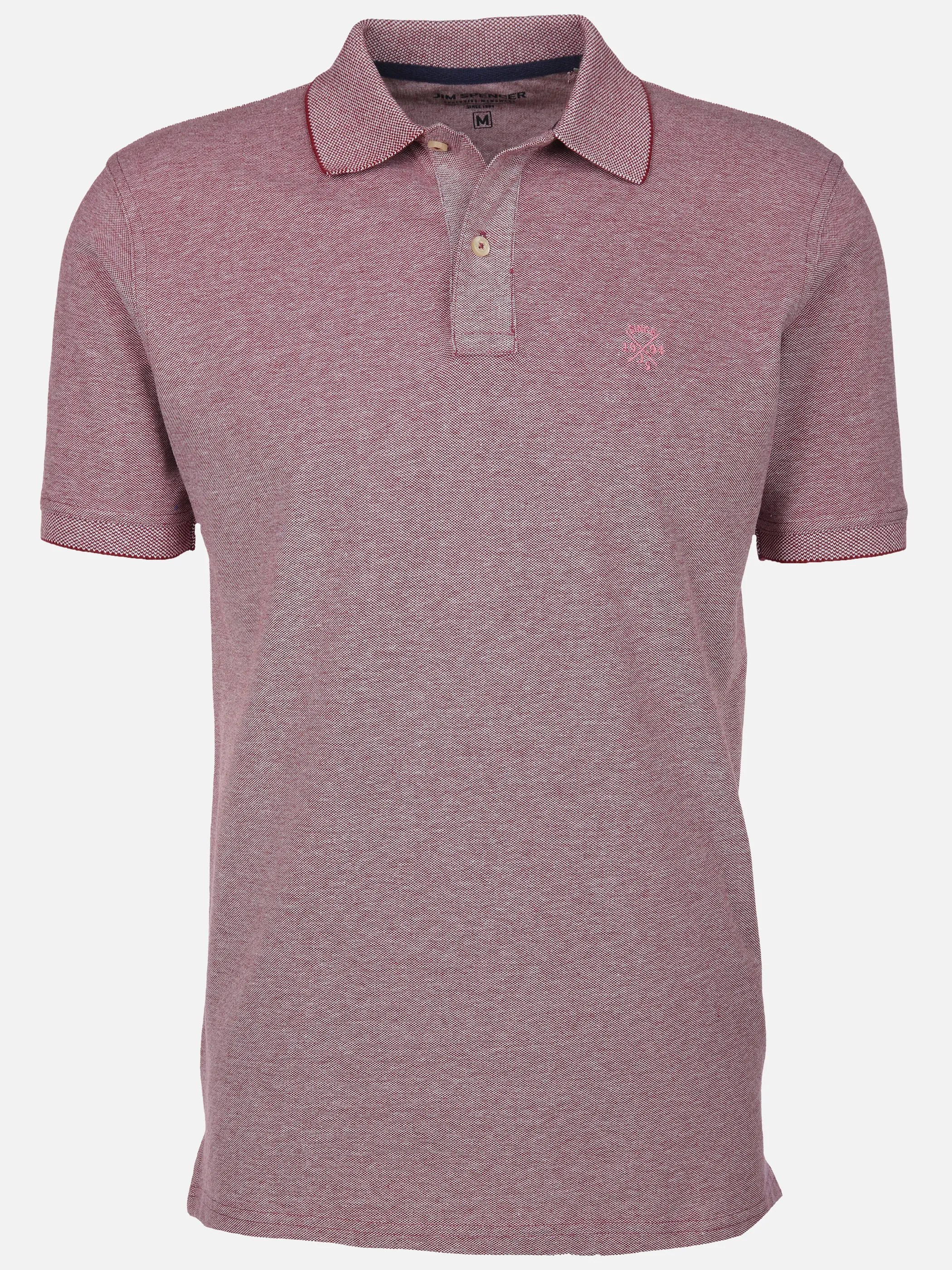 Jim Spencer He. Poloshirt 1/2 Arm uni basic Rot 890325 BERRY TW 1 Jim Spencer He. Poloshirt 1/2 Arm uni basic Rot 890325 BERRY TW 1
