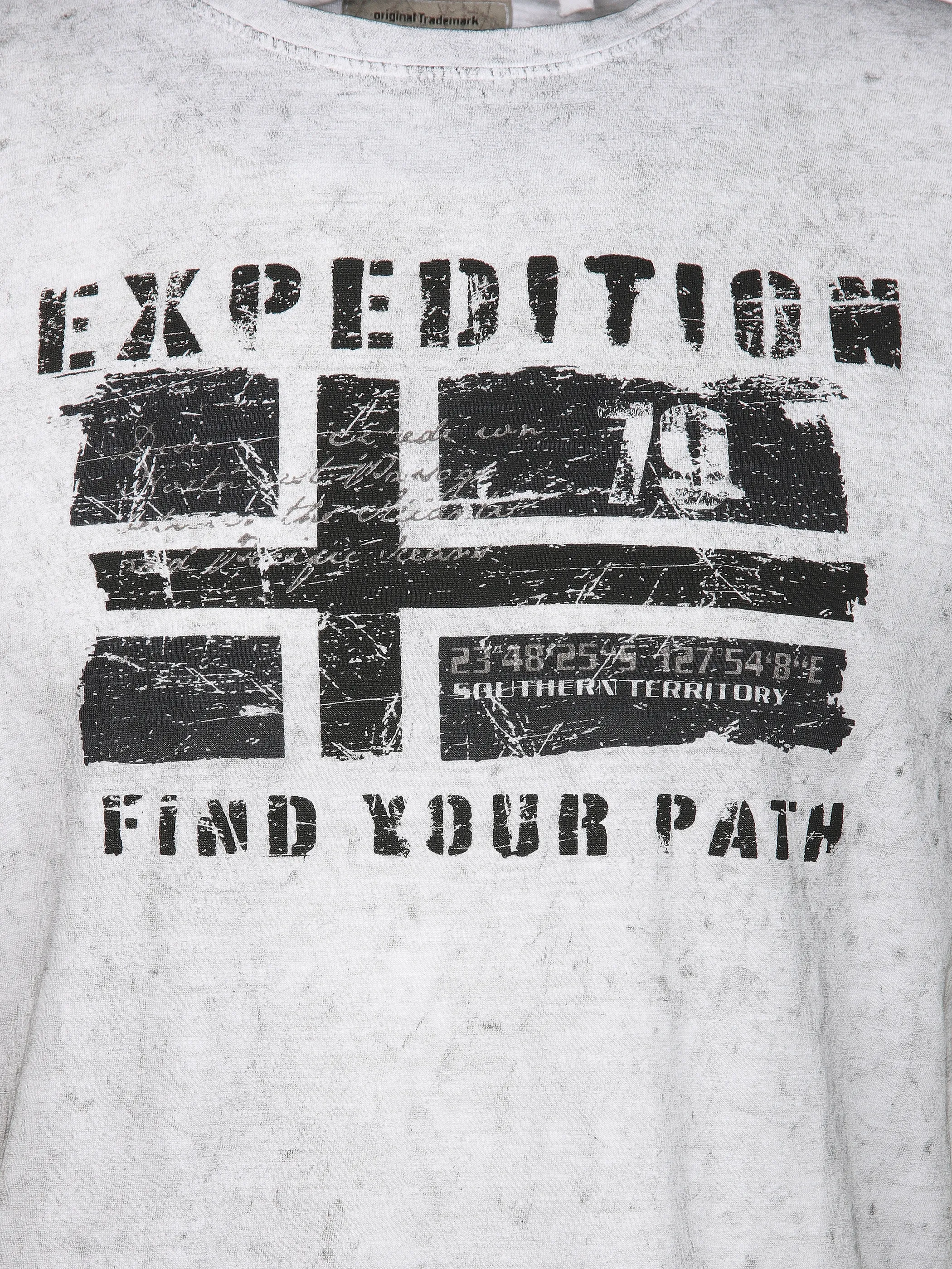 Southern Territory He. T-Shirt 1/2 Arm Logo Weiß 910619 OFFWHITE 3 Southern Territory He. T-Shirt 1/2 Arm Logo Weiß 910619 OFFWHITE 3