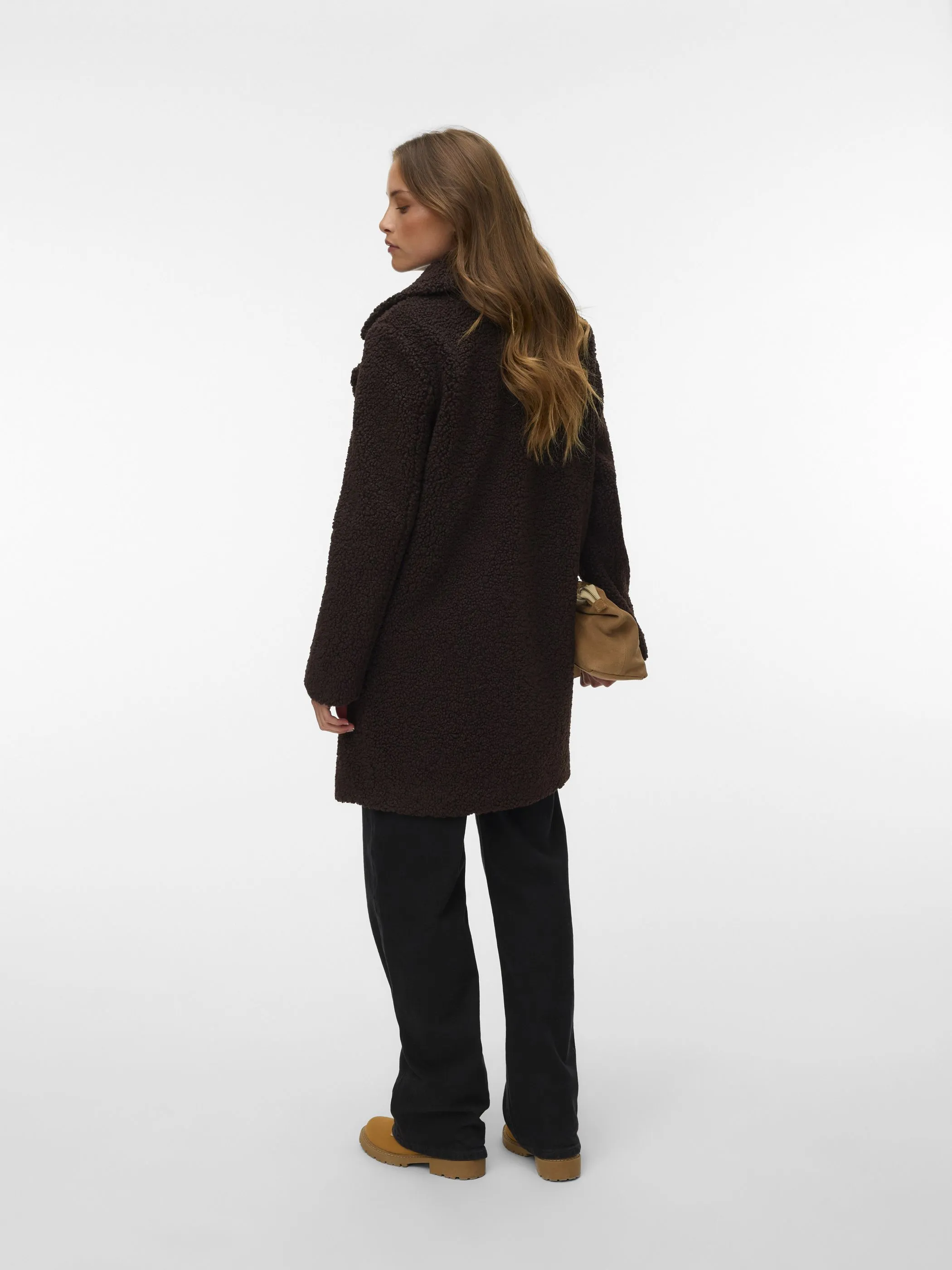Vero Moda 10289938 VMKYLIE AW23 TEDDY CO Braun 887824 297957 2