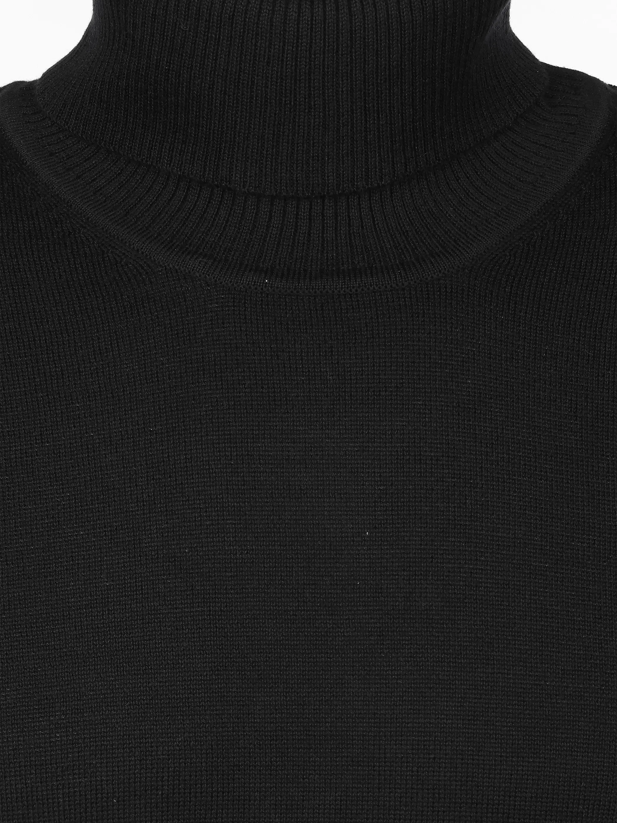 Jim Spencer He. Strickrolli melange Schwarz 919256 BLACKSOLID 3 Jim Spencer He. Strickrolli melange Schwarz 919256 BLACKSOLID 3