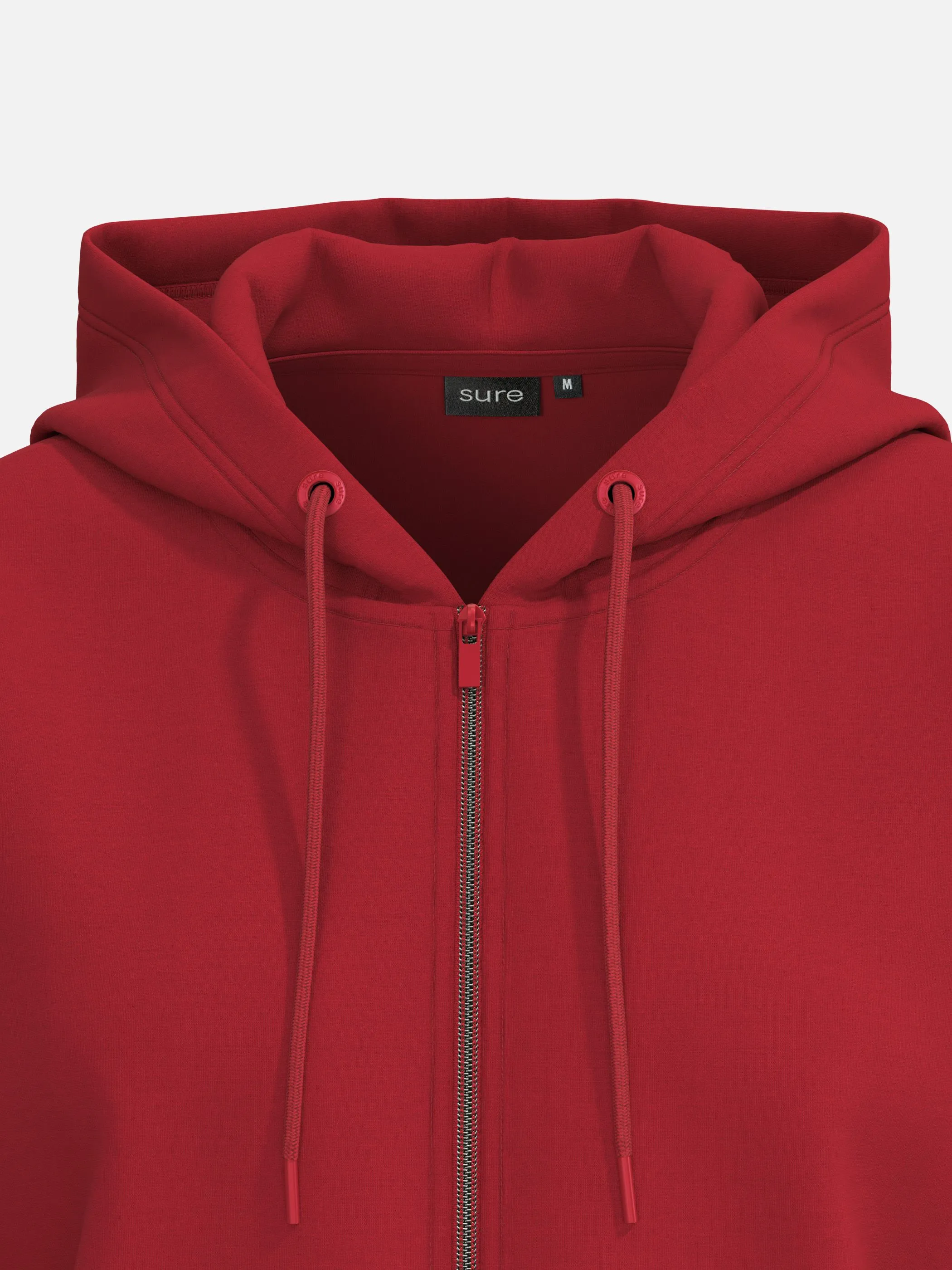 Sure Da-Zip-Hoddie Rot 930034 HOT RED 3