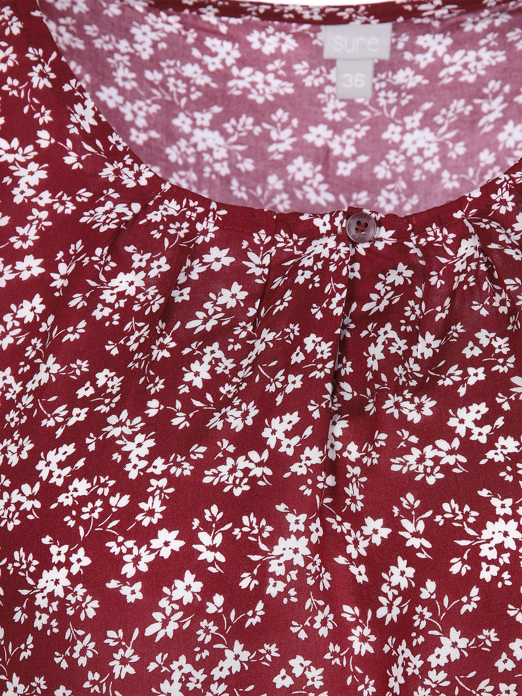 Sure Da-Top m. Knöpchen am Ausschni Rot 862509 DK CHILLI 3