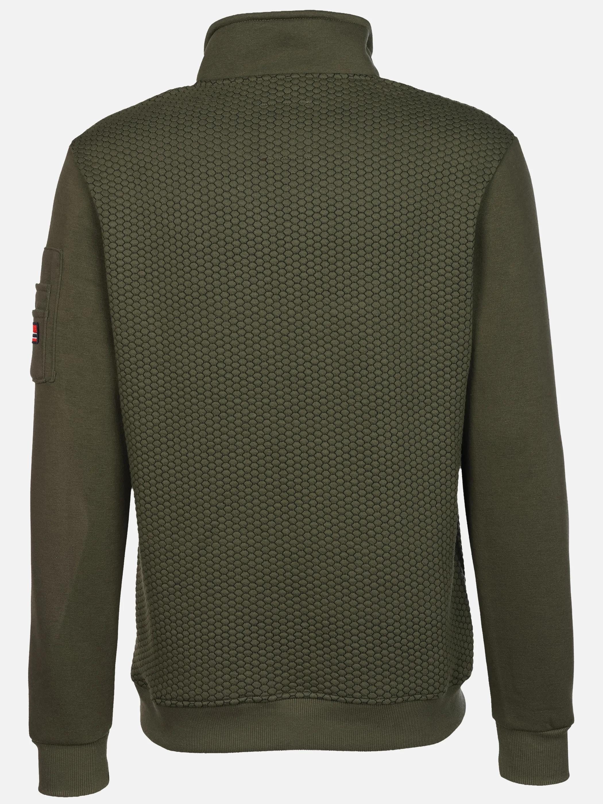 Southern Territory He. Sweattroyer Struktur Batch Oliv 931858 OLIVE 2