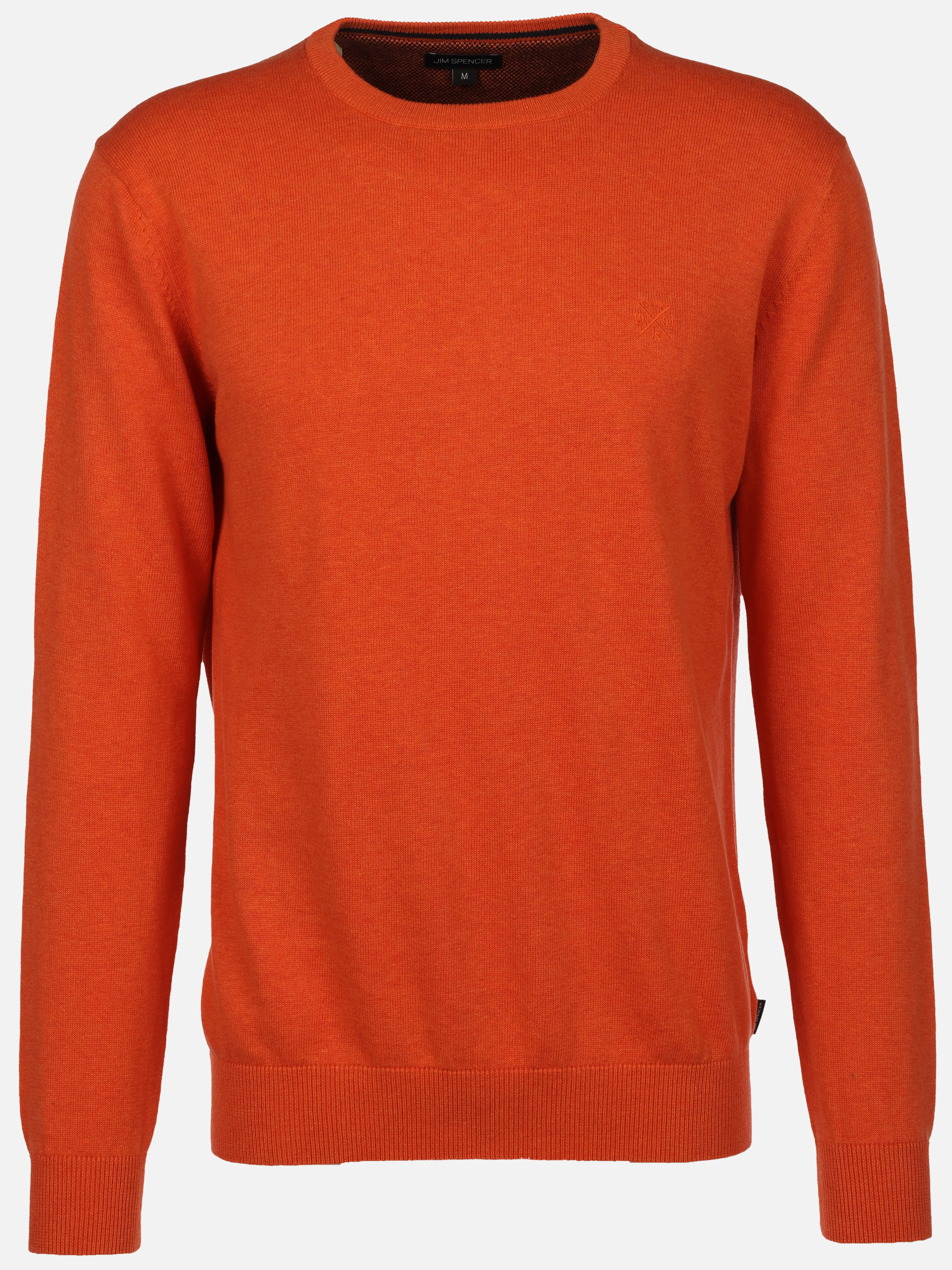 Jim Spencer He. He. Pullover uni seasonal RH Orange 918643 ORANGE MEL 1