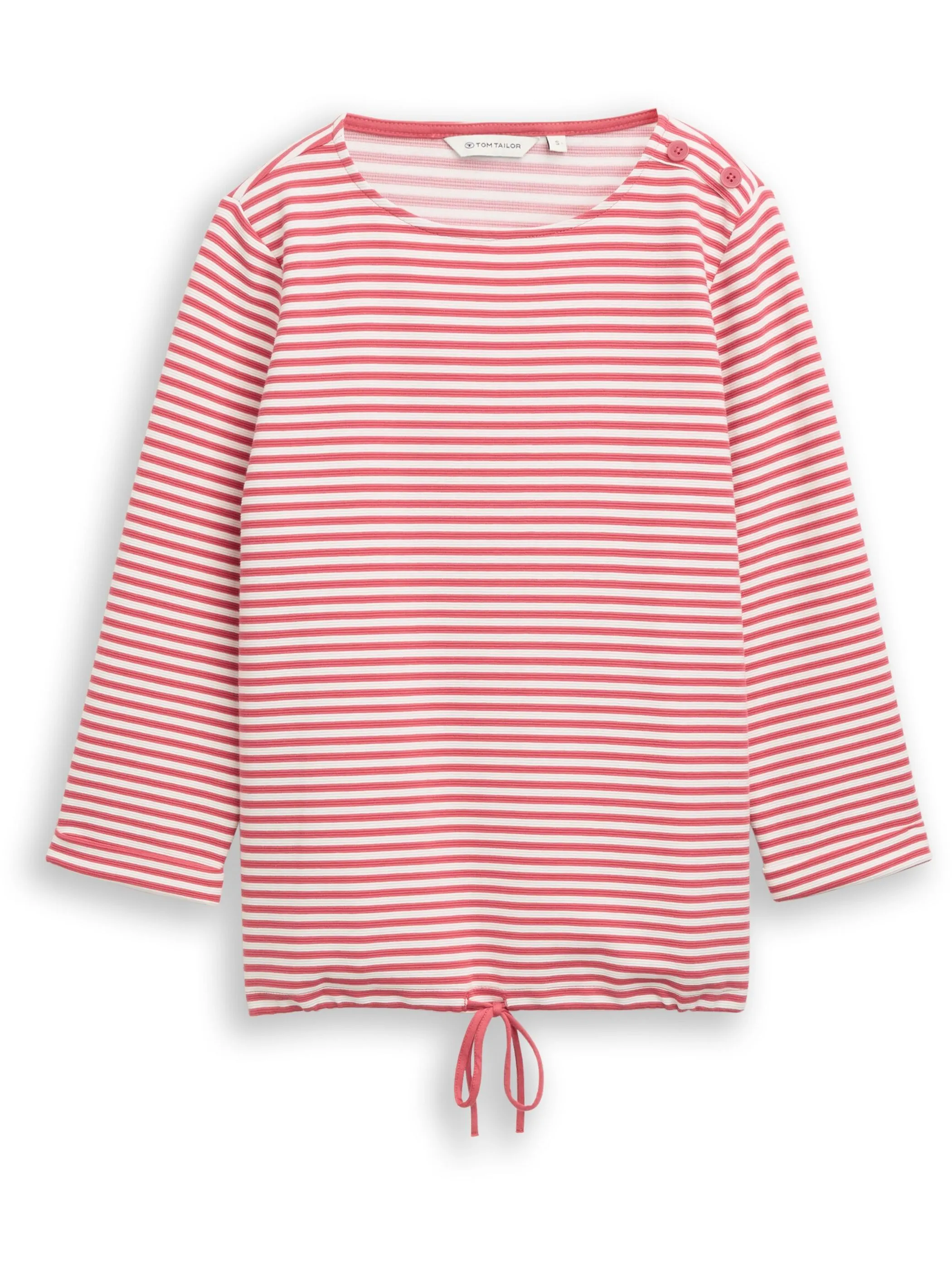 Tom Tailor 1045536 NOS T-shirt structured Pink 905959 39435 5