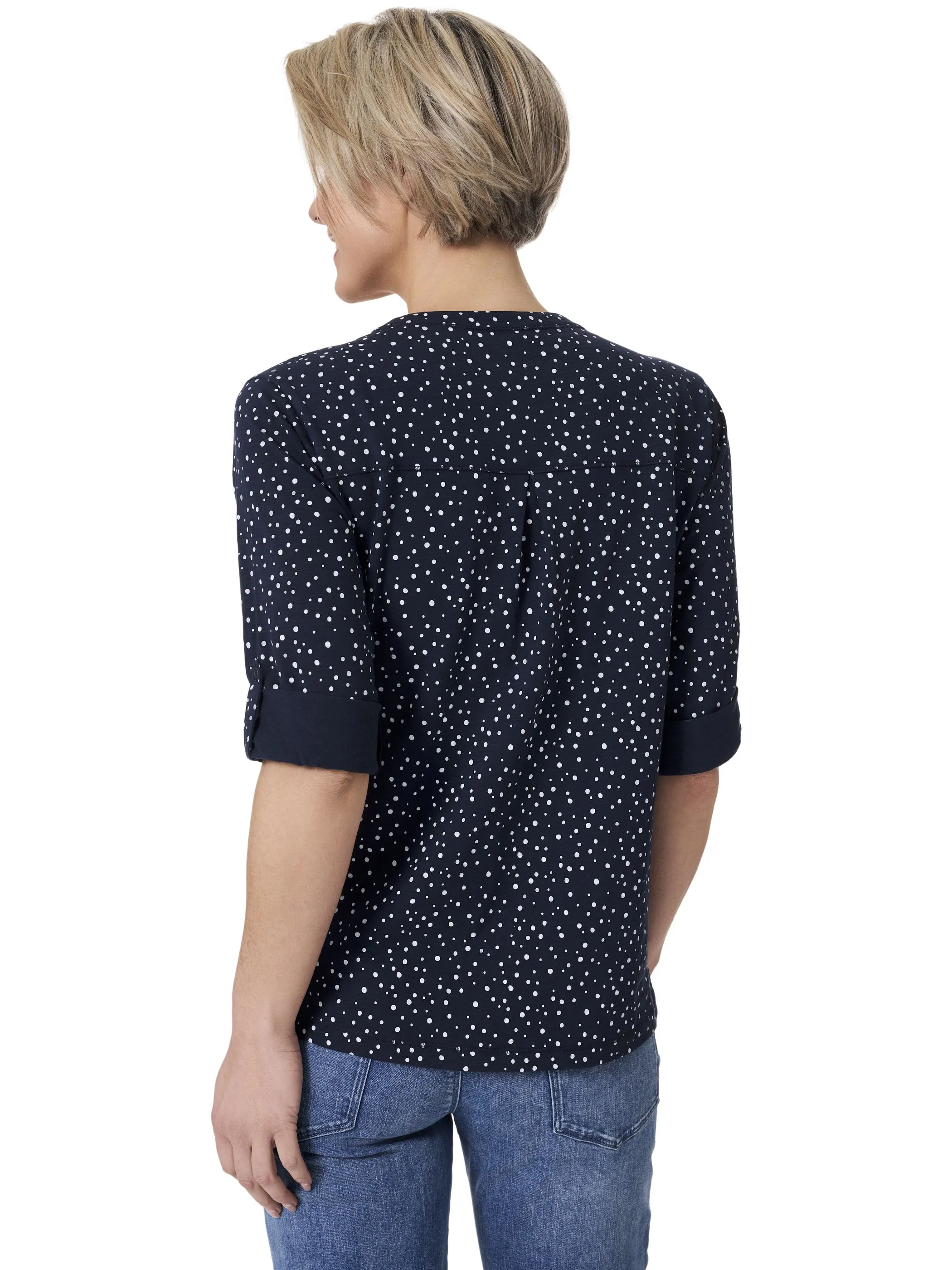 Stooker DOB 25560240009124 Da. T-Shirts / Marine 911308 9124 2