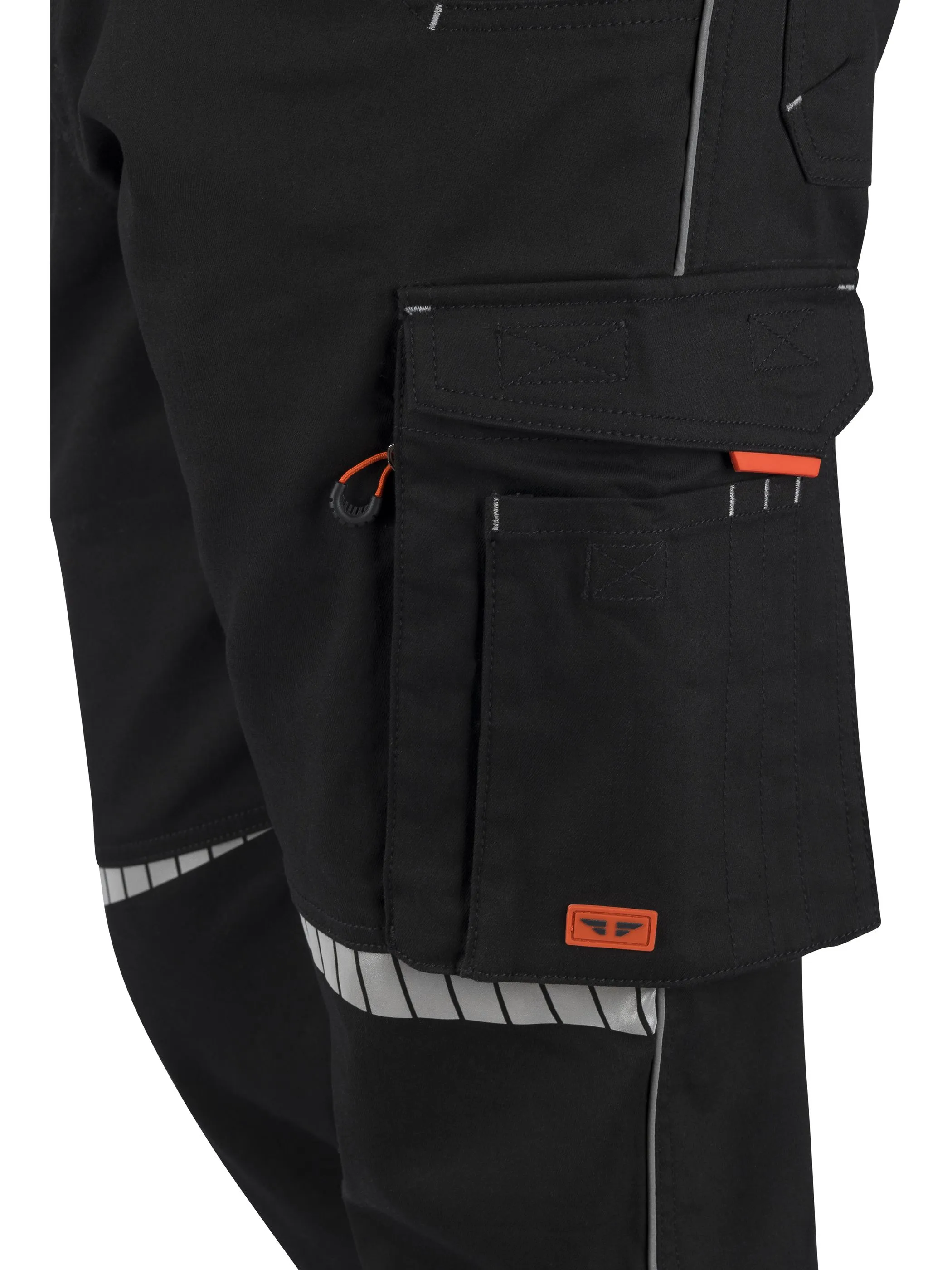 HERO by John Medoox 71740000006999 He. Hosen lang, Schwarz 929175 6999 3