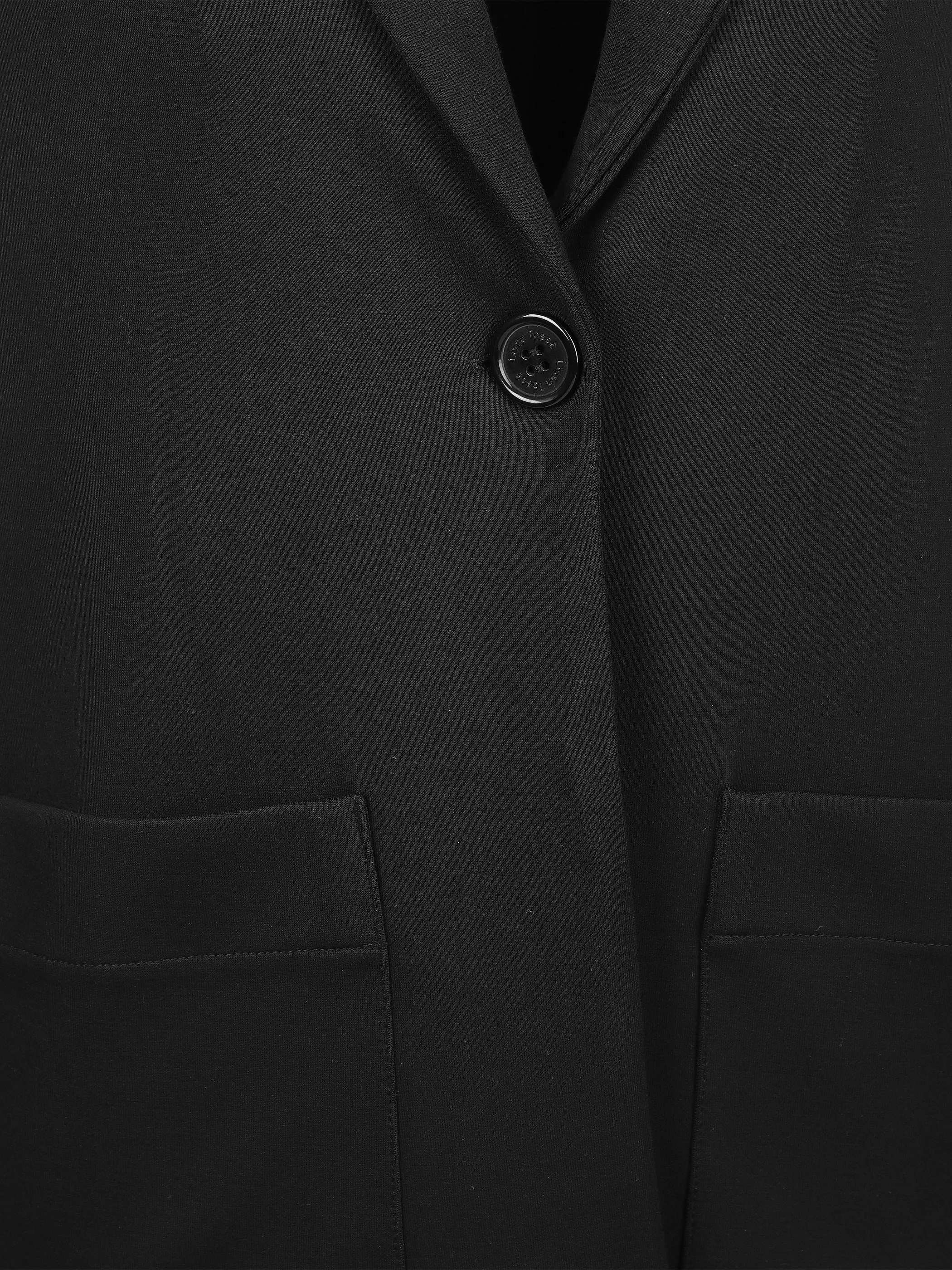 Lisa Tossa Da-Blazer m. Knopf Schwarz 906617 BLACK 3 Lisa Tossa Da-Blazer m. Knopf Schwarz 906617 BLACK 3