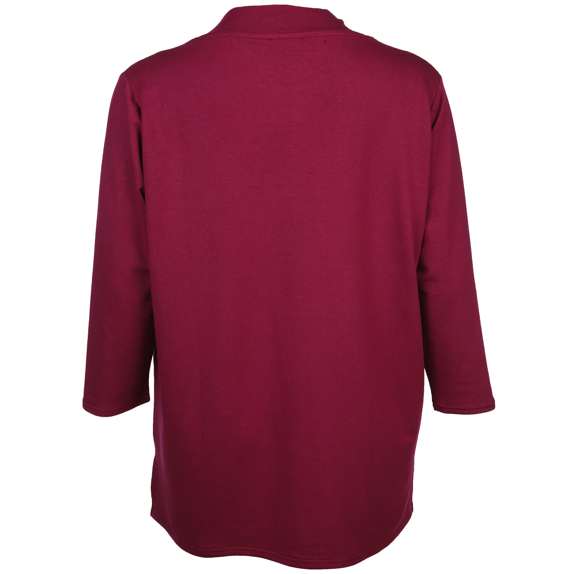 Sonja Blank Da-gr.Gr.Sweatshirt m. Druck Rot 880491 BROMBEERE 2 Sonja Blank Da-gr.Gr.Sweatshirt m. Druck Rot 880491 BROMBEERE 2