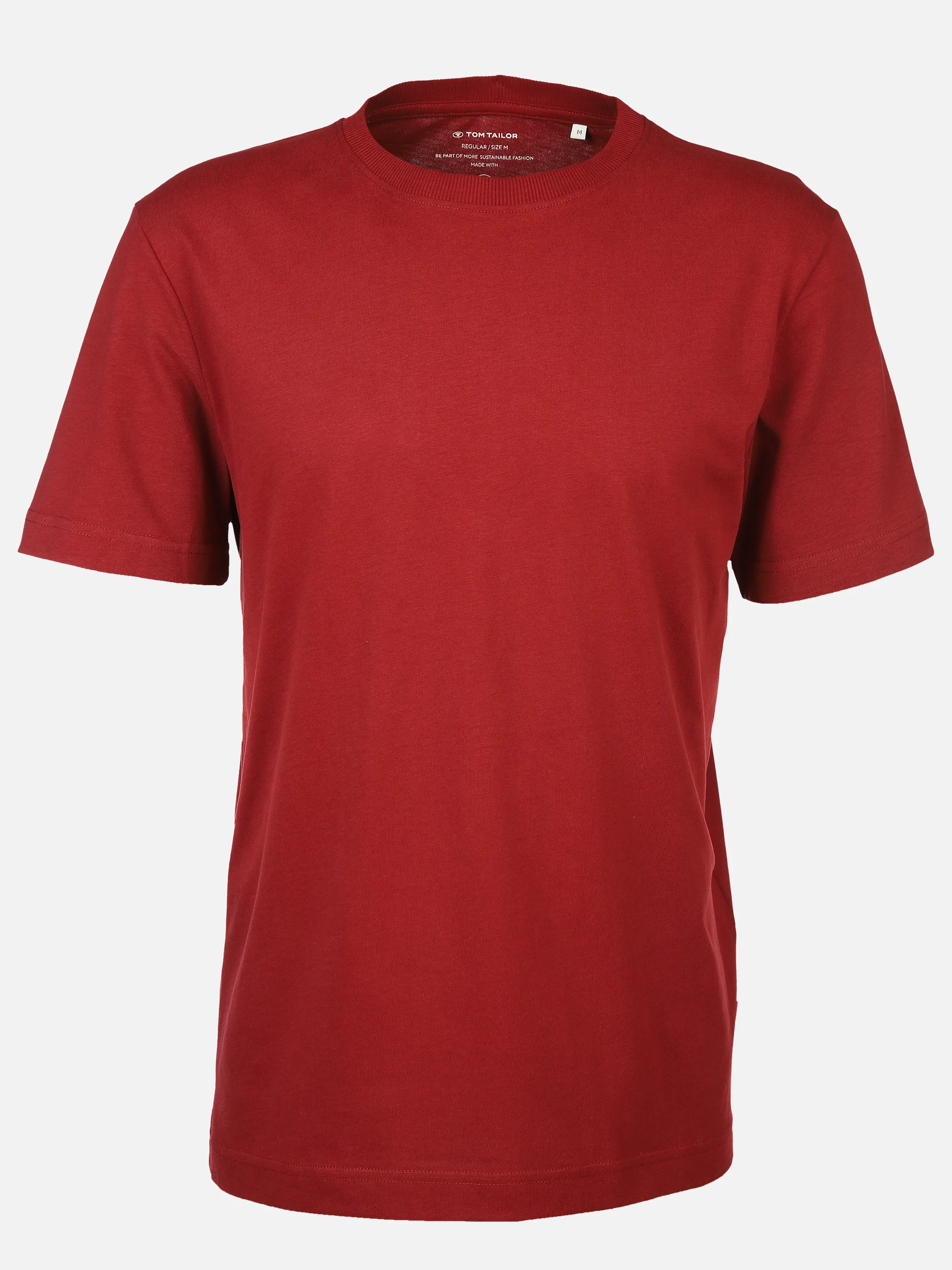 Tom Tailor 1043417 basic t-shirt Rot 898814 13721 1 Tom Tailor 1043417 basic t-shirt Rot 898814 13721 1