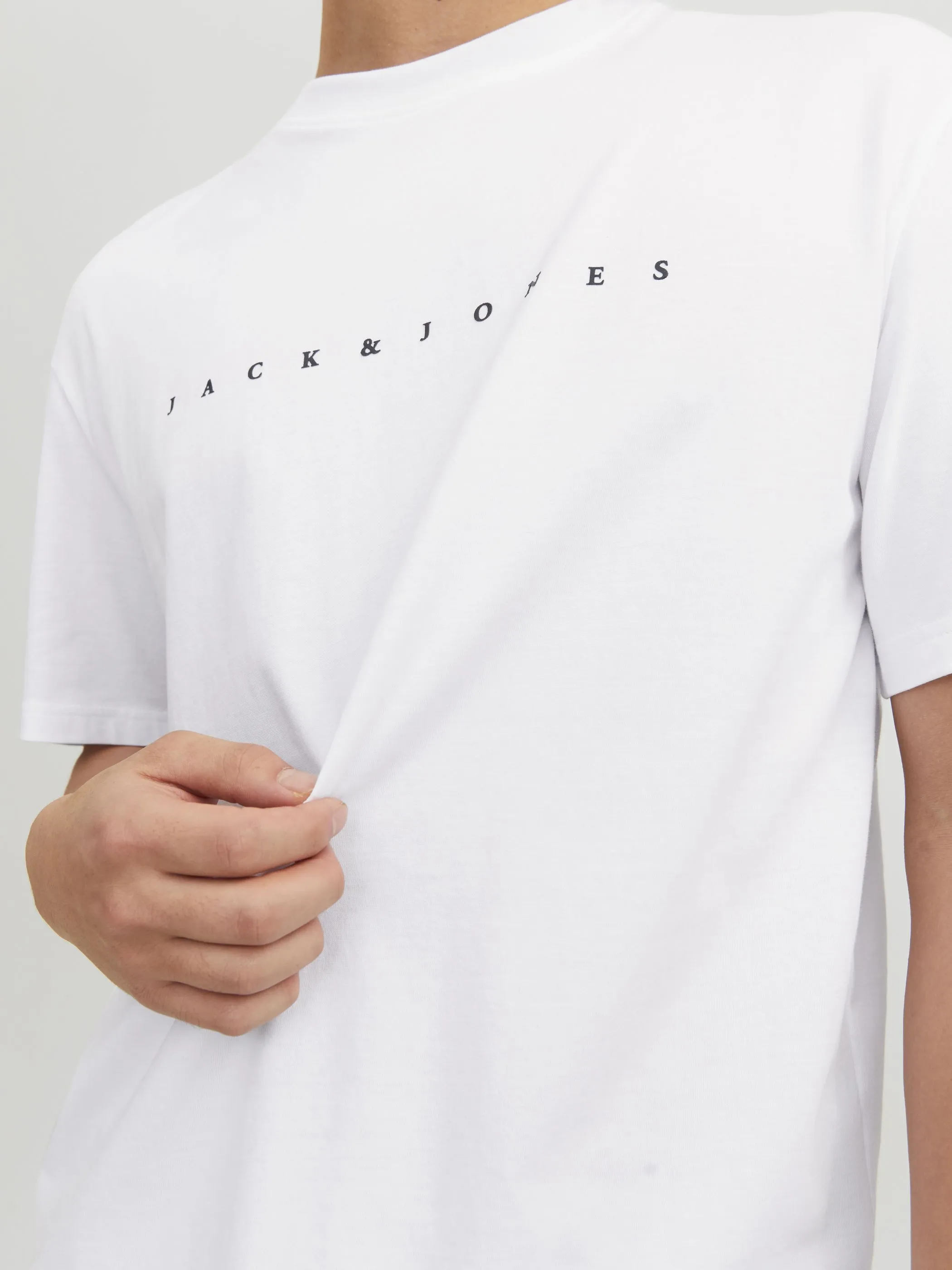 Jack Jones 12234746 JJESTAR JJ TEE SS NOO Weiß 886675 178074 3