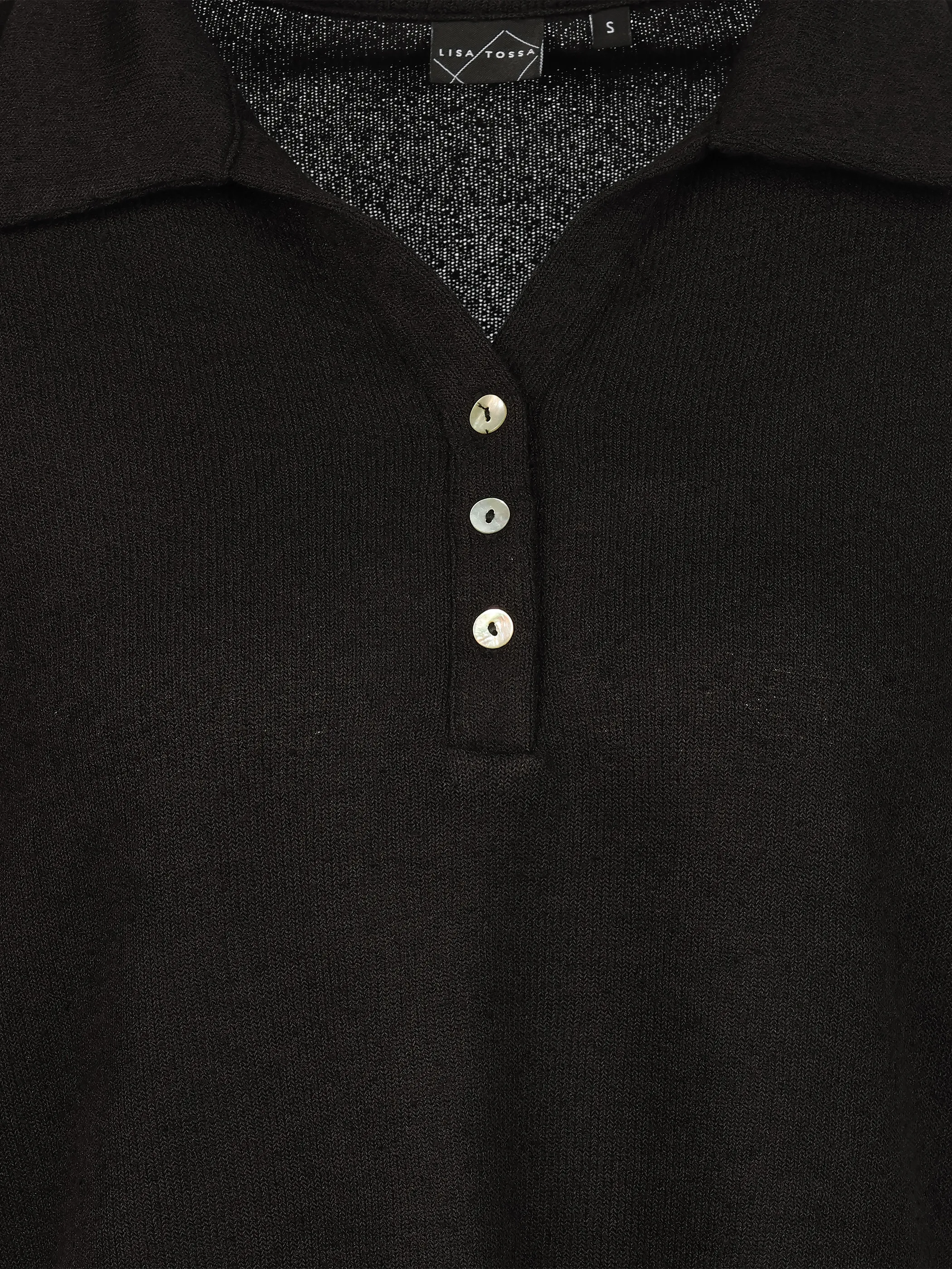 Lisa Tossa Da. Poloshirt Schwarz 930530 SCHWARZ 3
