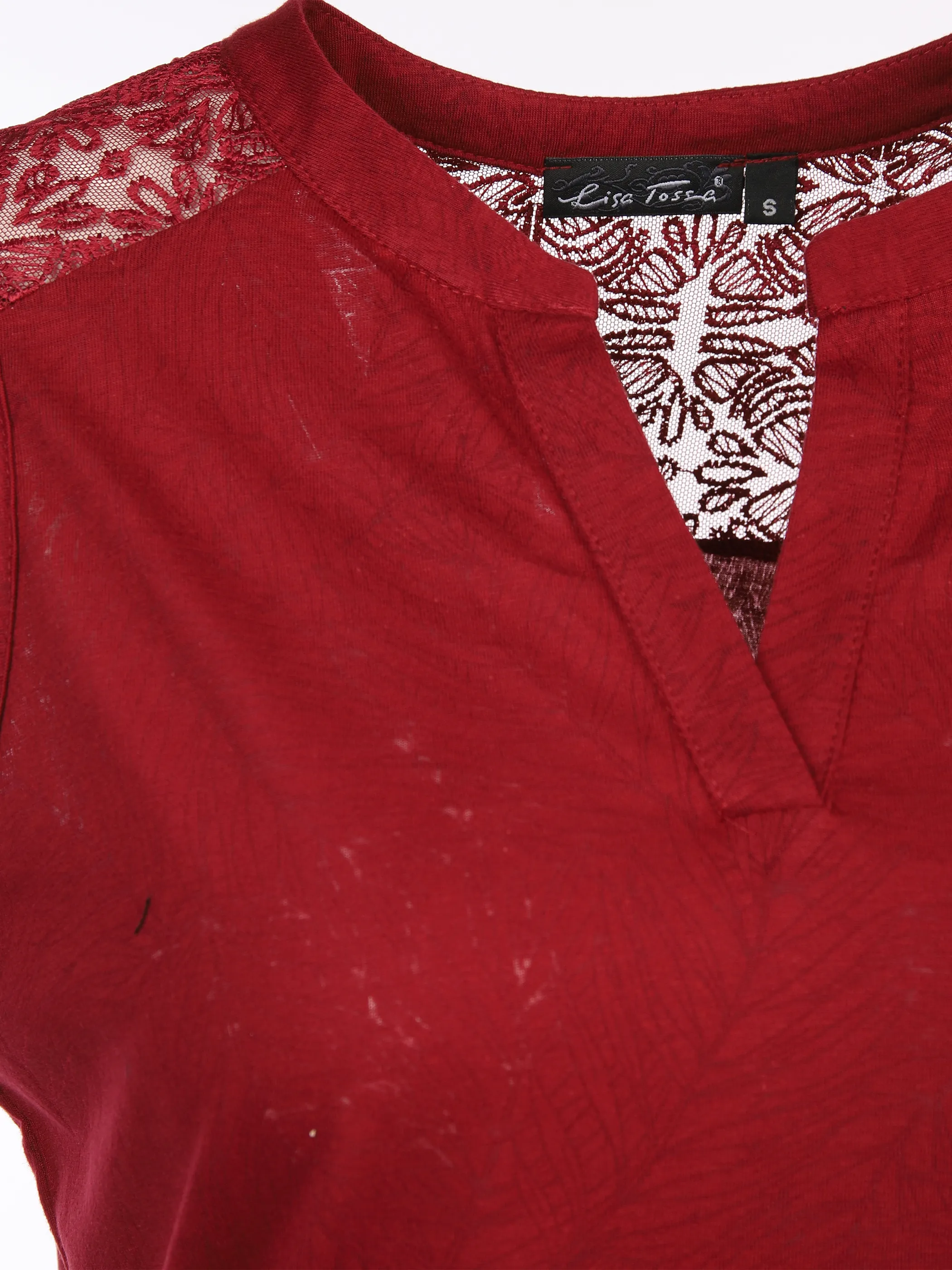 Lisa Tossa Da-Ausbrennertop ohne Arm Rot 890379 BAROLO 3 Lisa Tossa Da-Ausbrennertop ohne Arm Rot 890379 BAROLO 3