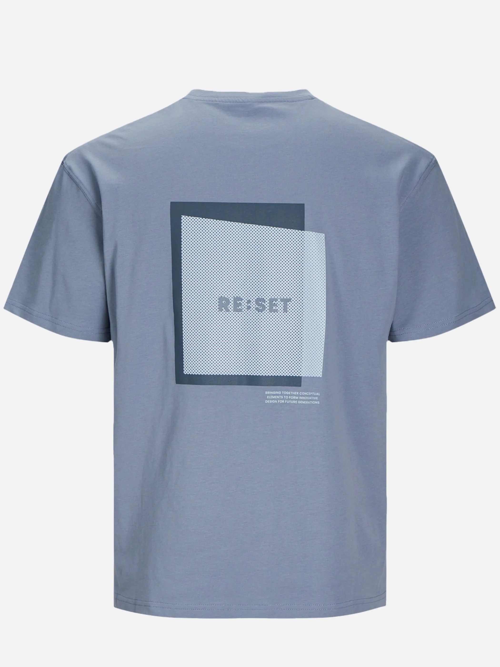 Jack Jones 12262340 JCOTONE PRINT TEE SS Blau 898063 175828 2 Jack Jones 12262340 JCOTONE PRINT TEE SS Blau 898063 175828 2