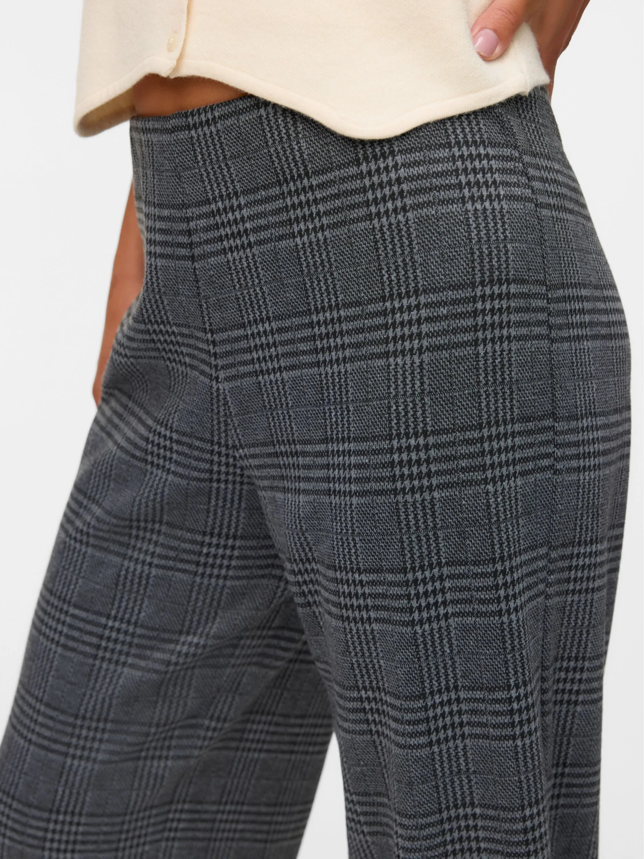 Vero Moda 10322357 VMBERLIN MY MW WIDE P Grau 913126 178996004 5