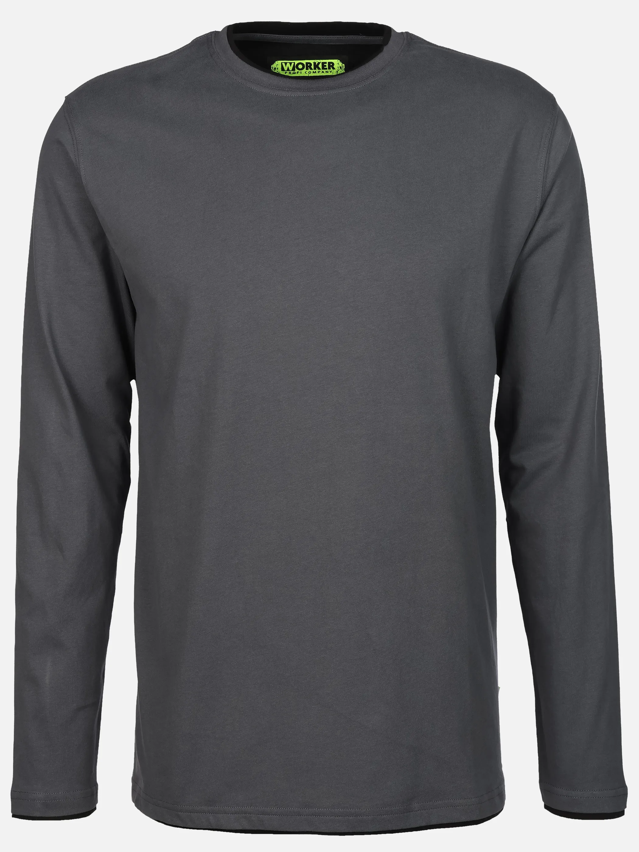 Worker He. T-Shirt 1/1 Arm 2in1 basic Grau 930535 GRAPHIT 1