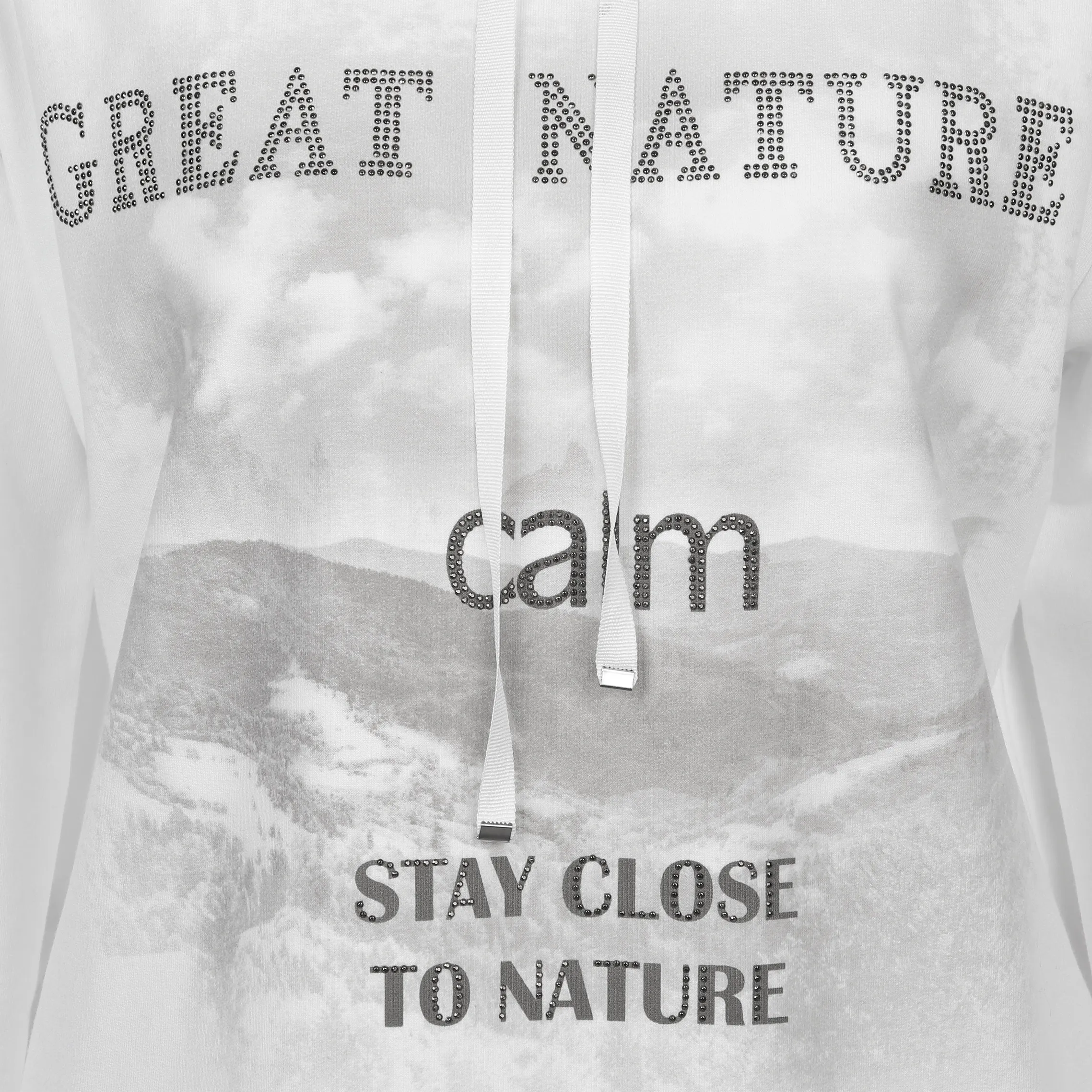 Lisa Tossa Da-Edelsweatshirt m. Fotoprint Grau 886196 OFFW GRAU 3