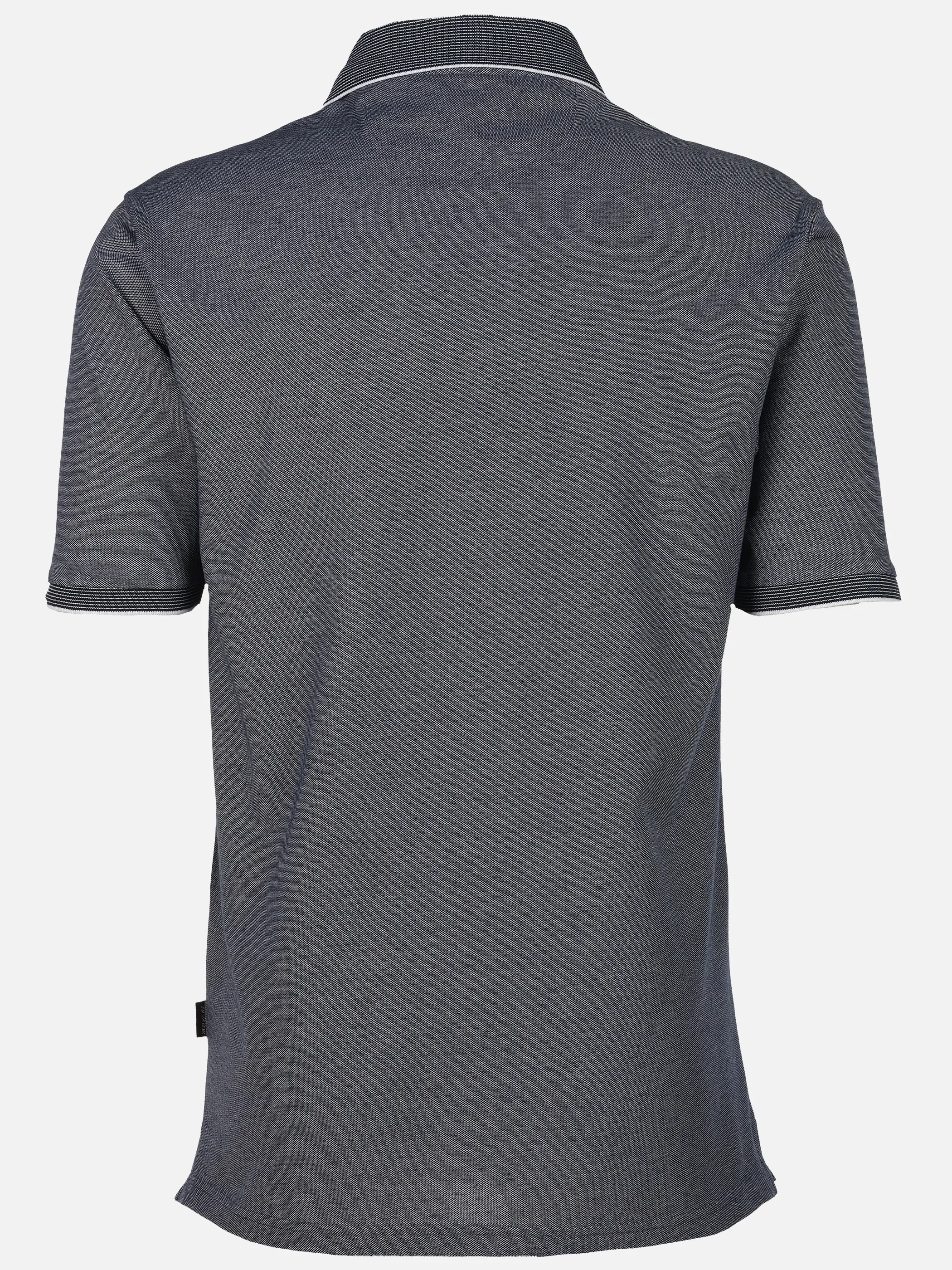 Jim Spencer He. Poloshirt 1/2 Arm V-Neck Blau 922478 NAVY 2