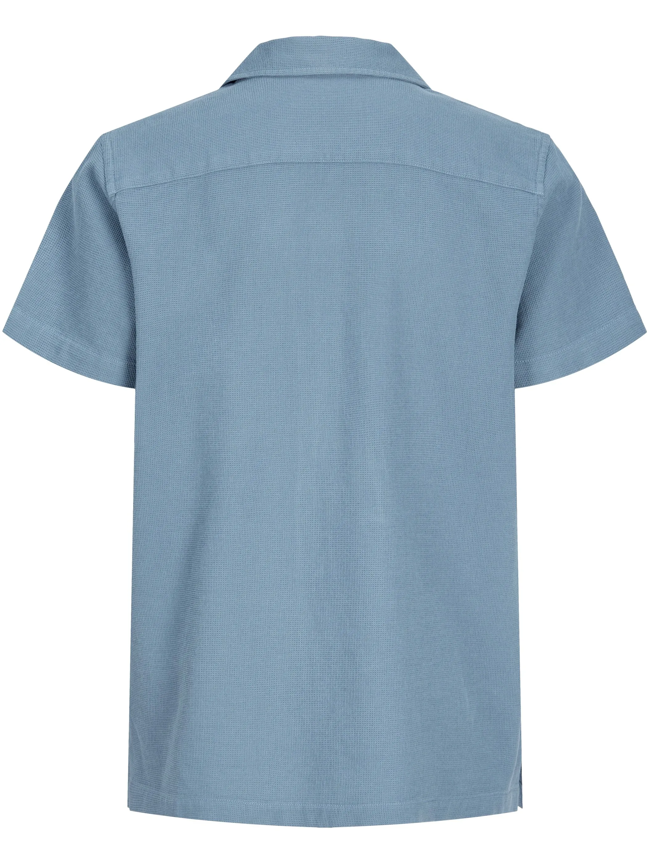Jack&Jones Junior 12295599 JJGLOBAL WAFFLE RESOR Blau 927590 176533