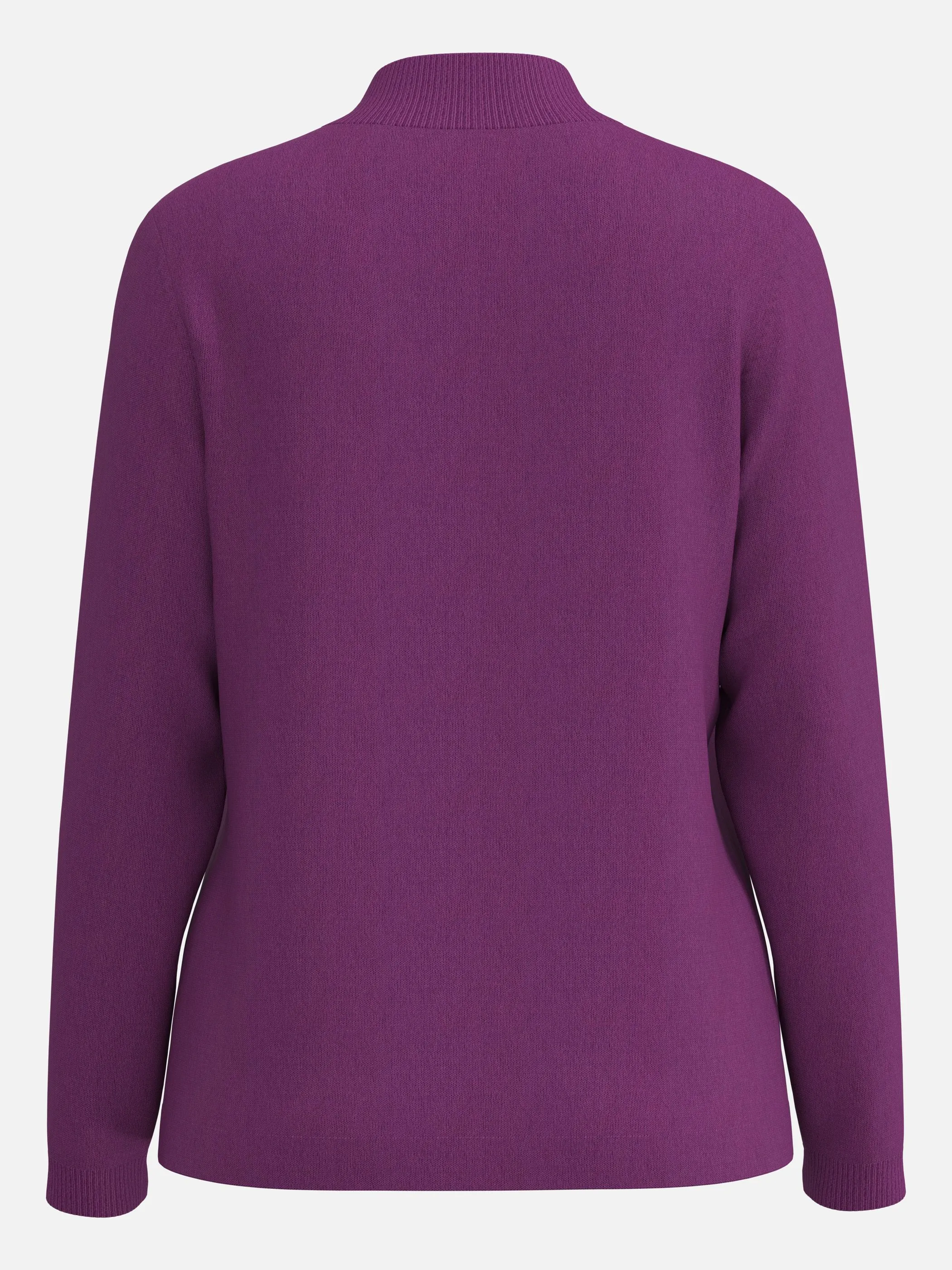 Sure Da-Pullover Stehkragen uni CL Lila 930043 LILA 2