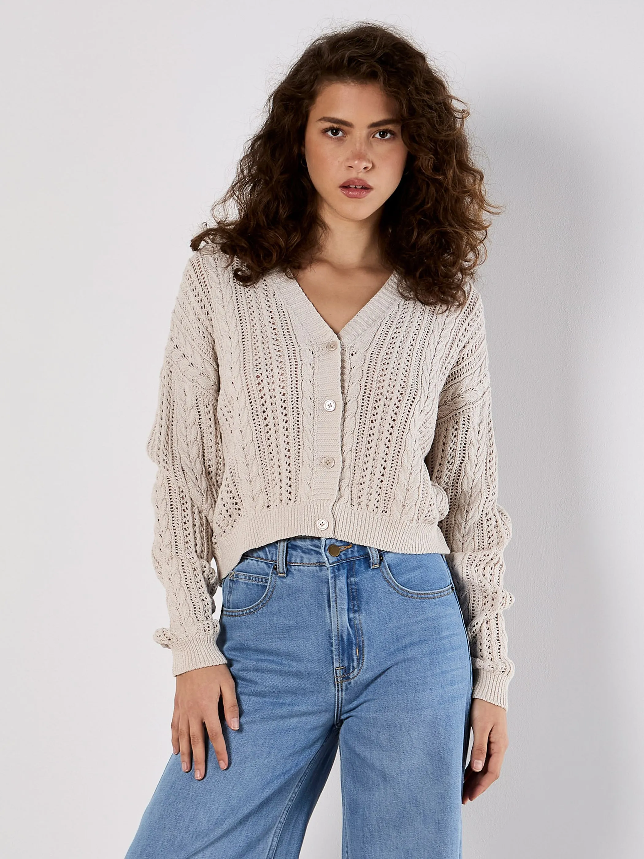 Apricot 978812 Apricot Button Through Beige 929501 STO 1