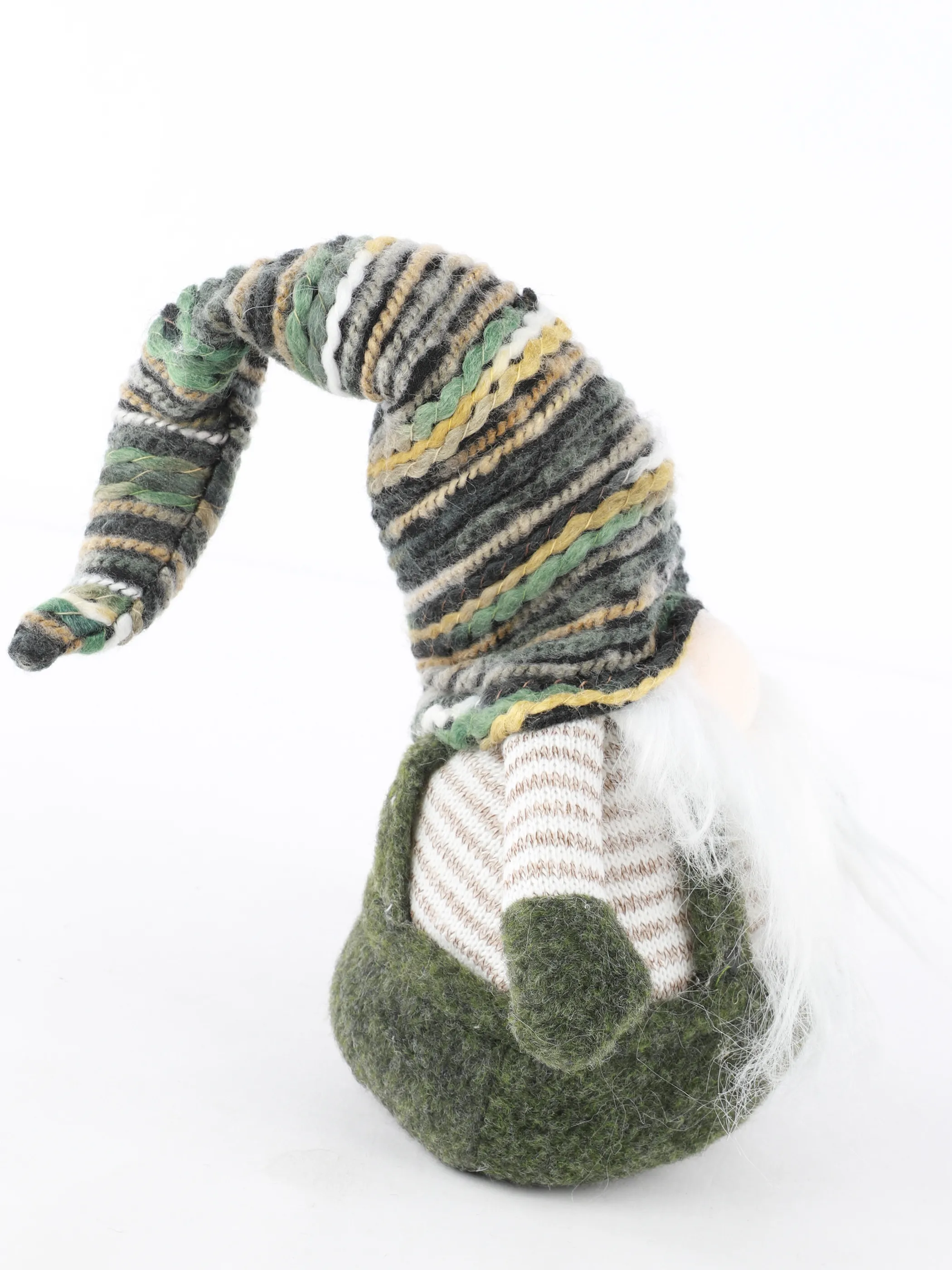 Weihnachten Wichtel sitzend 19x11x36cm Grün 916689 GRÜN 2