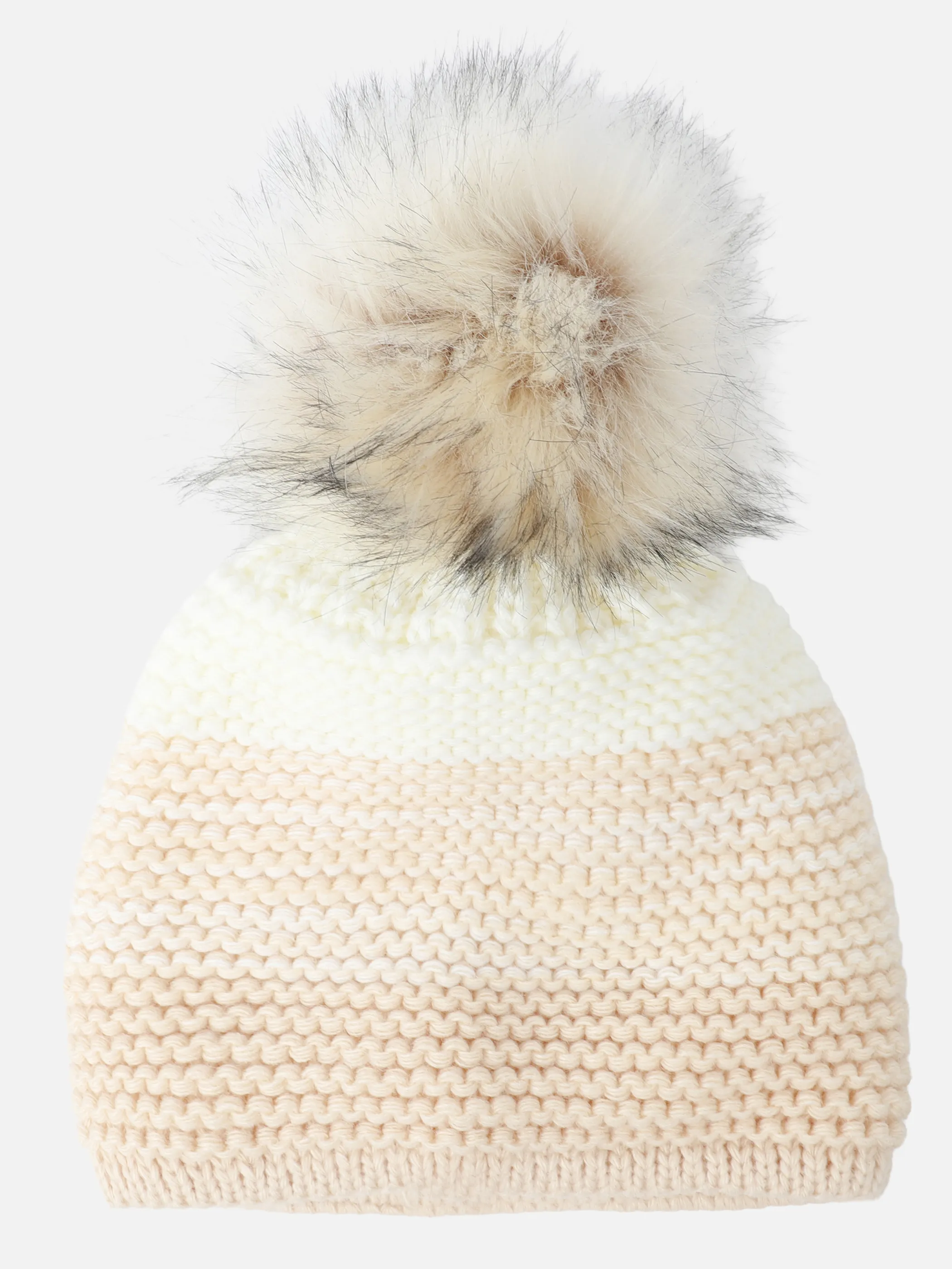 Grinario Sports Da-Mütze m. Bommel Beige 930794 BEIGE 2