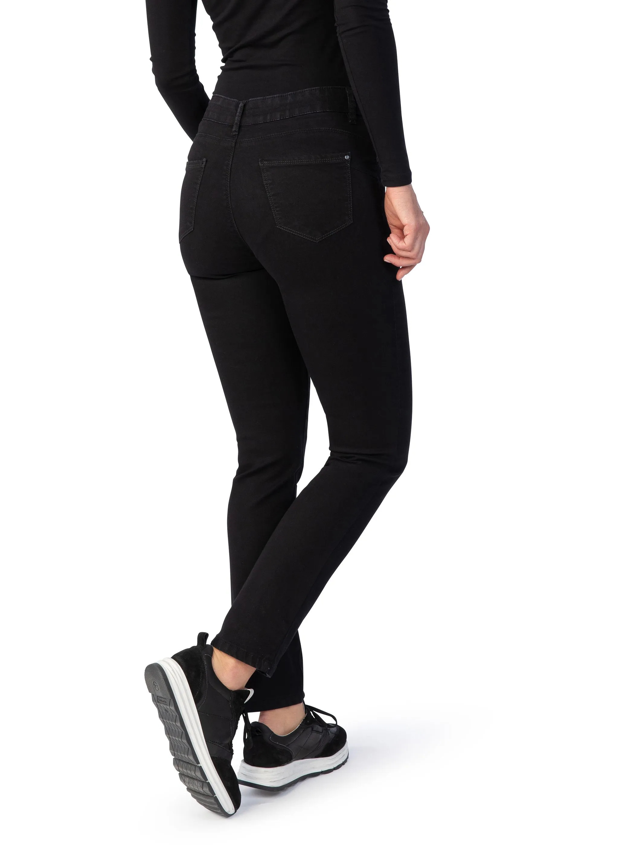 Stooker DOB 11530090006999 Da. Hosen,Milan Schwarz 691448 6999 5