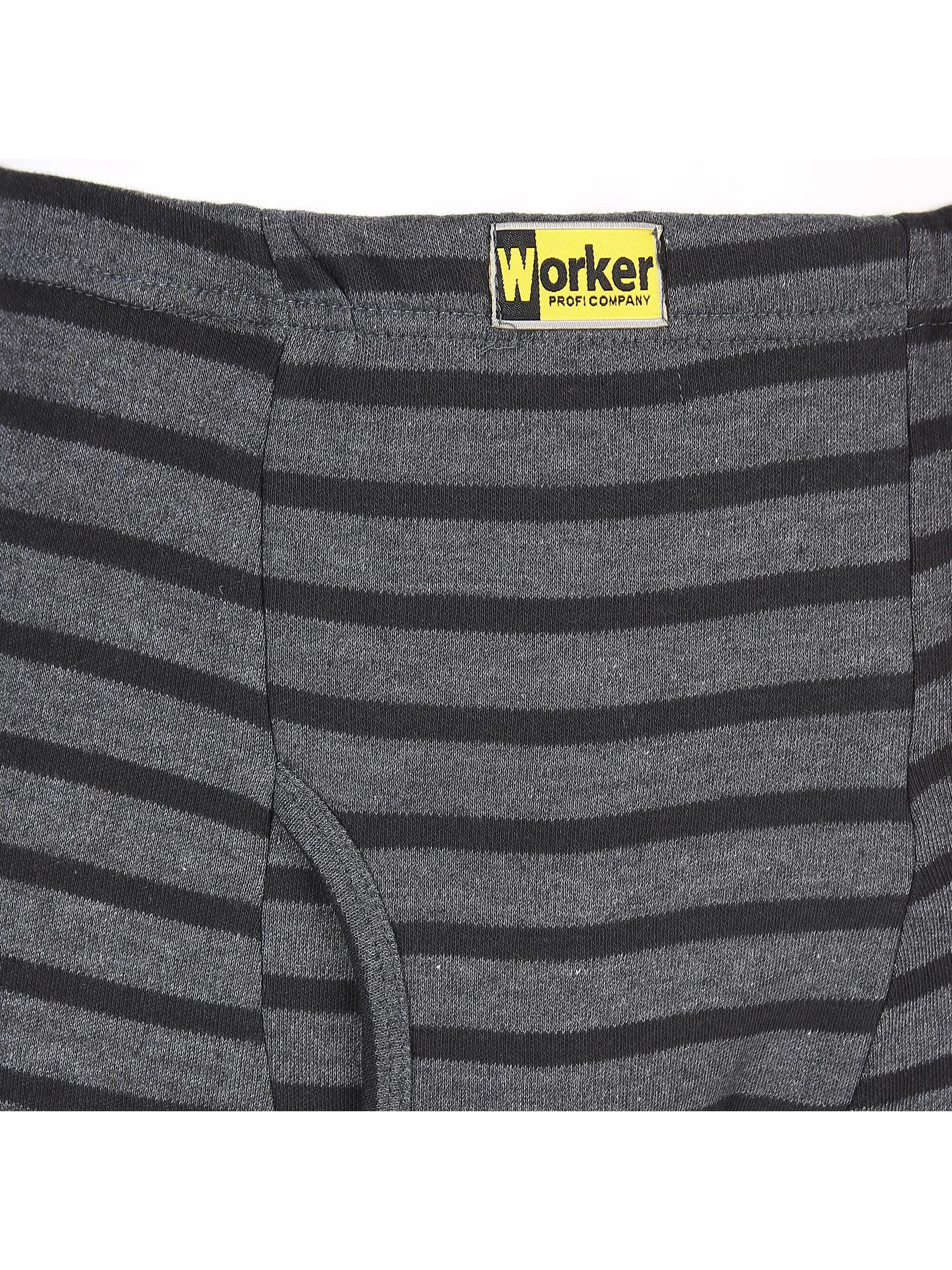 Worker He-Unterhose lang mit Eingriff Grau 683628 ANTHRA/GER 3