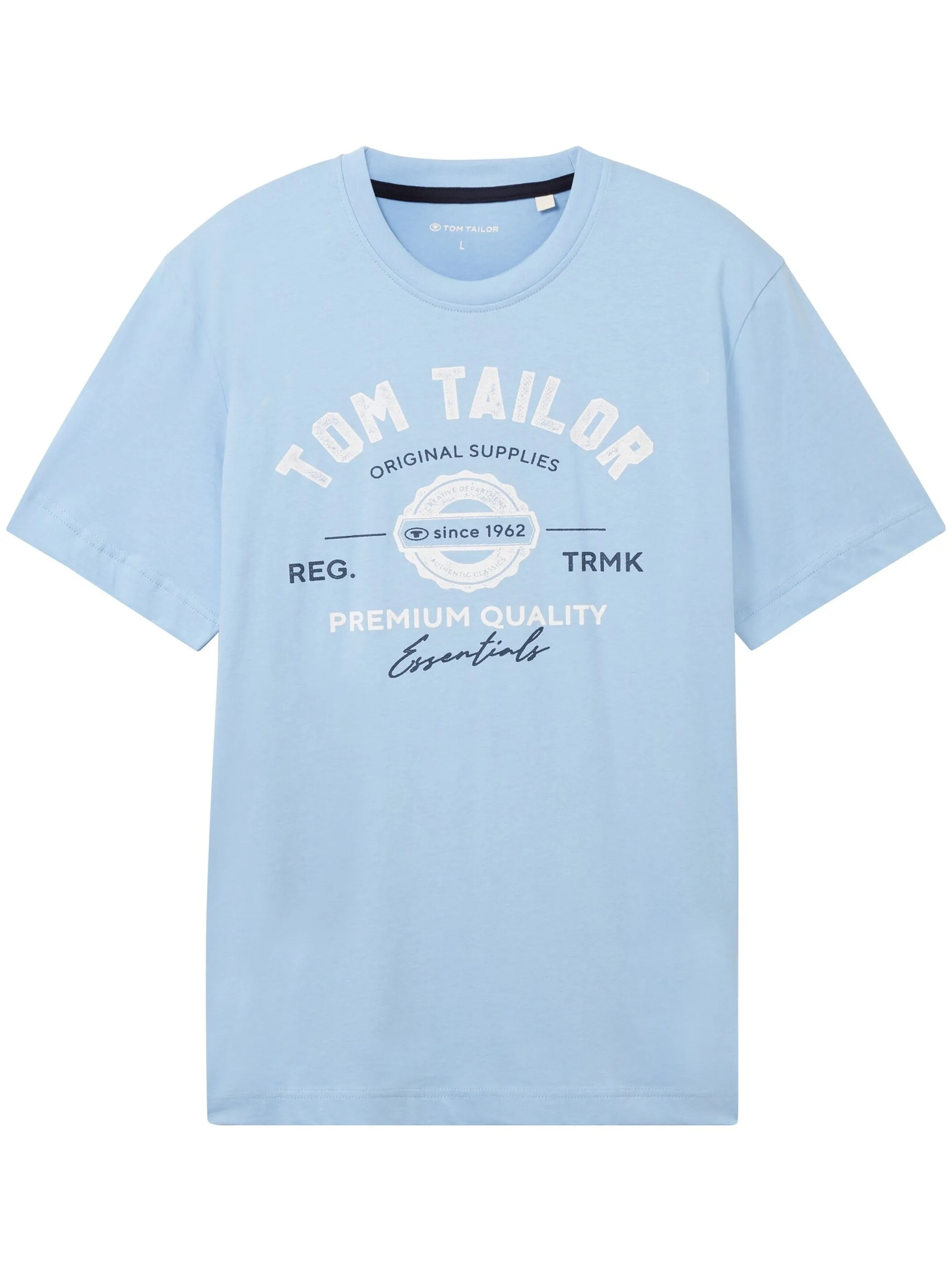 Tom Tailor 1037735 NOS logo tee Blau 884276 32245 1