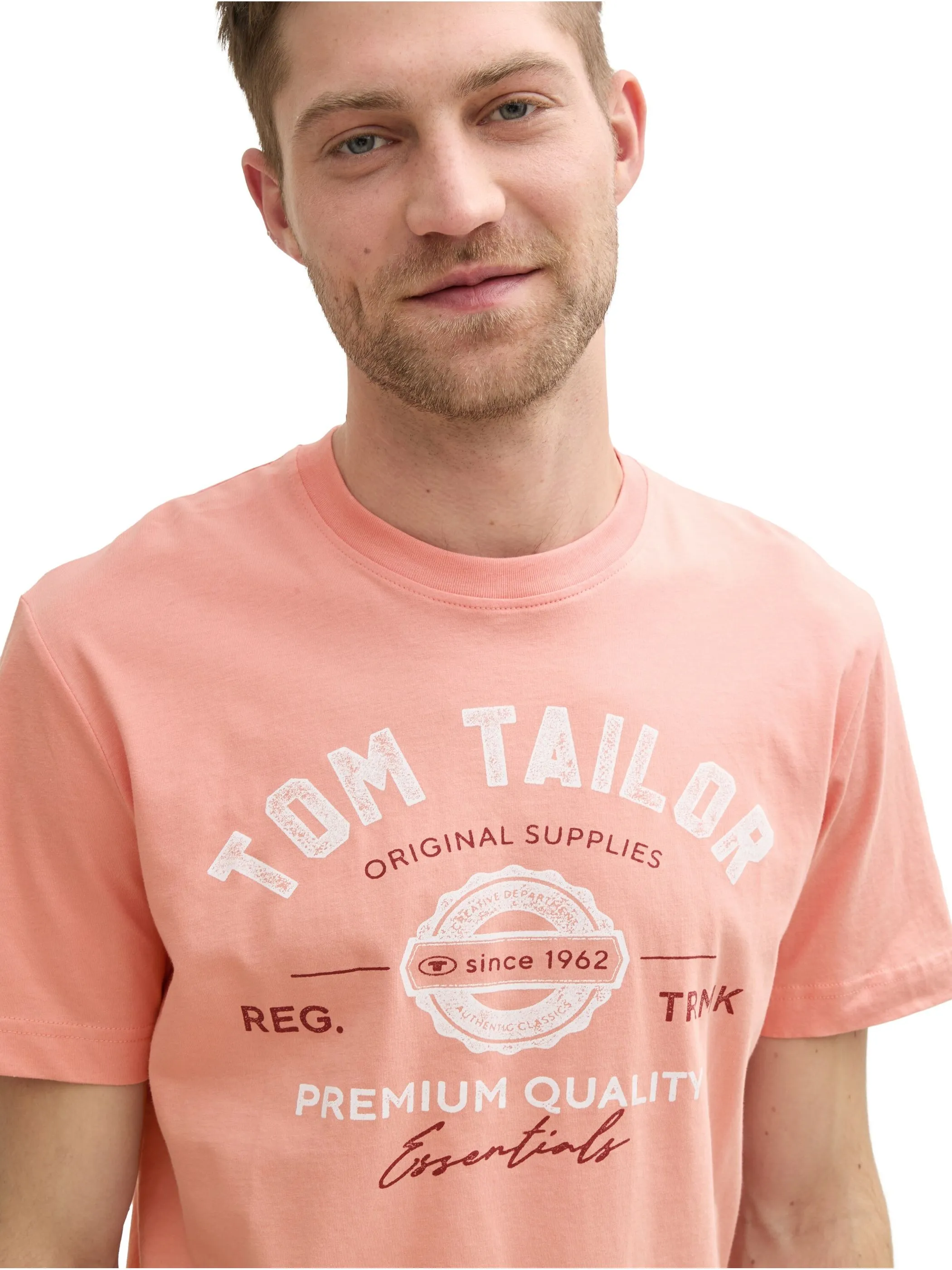 Tom Tailor 1037735 NOS logo tee Rosa 884276 12642 3