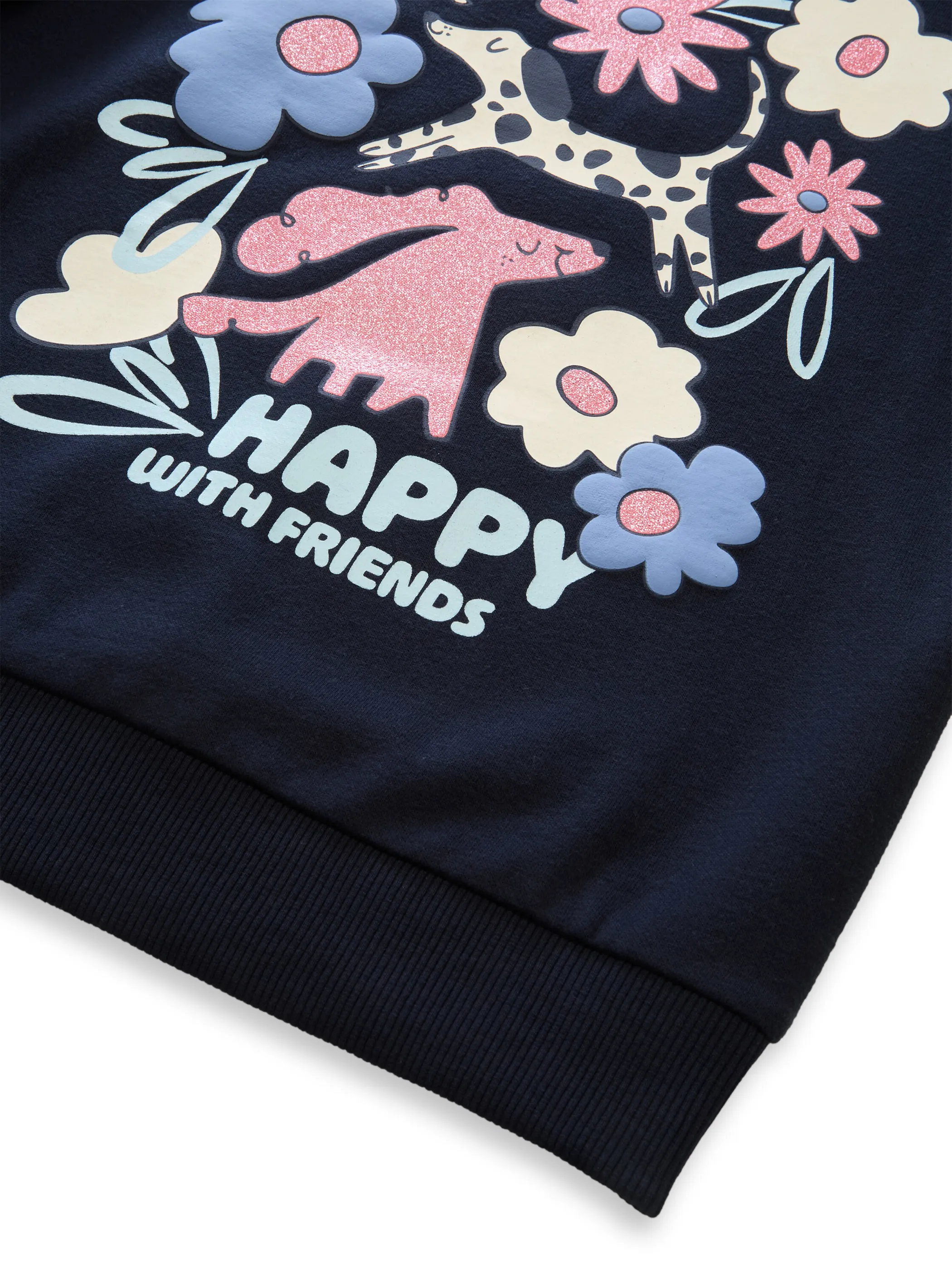 Tom Tailor 1051735 special artwork oversized sweatshirt Blau 934415 10668 4