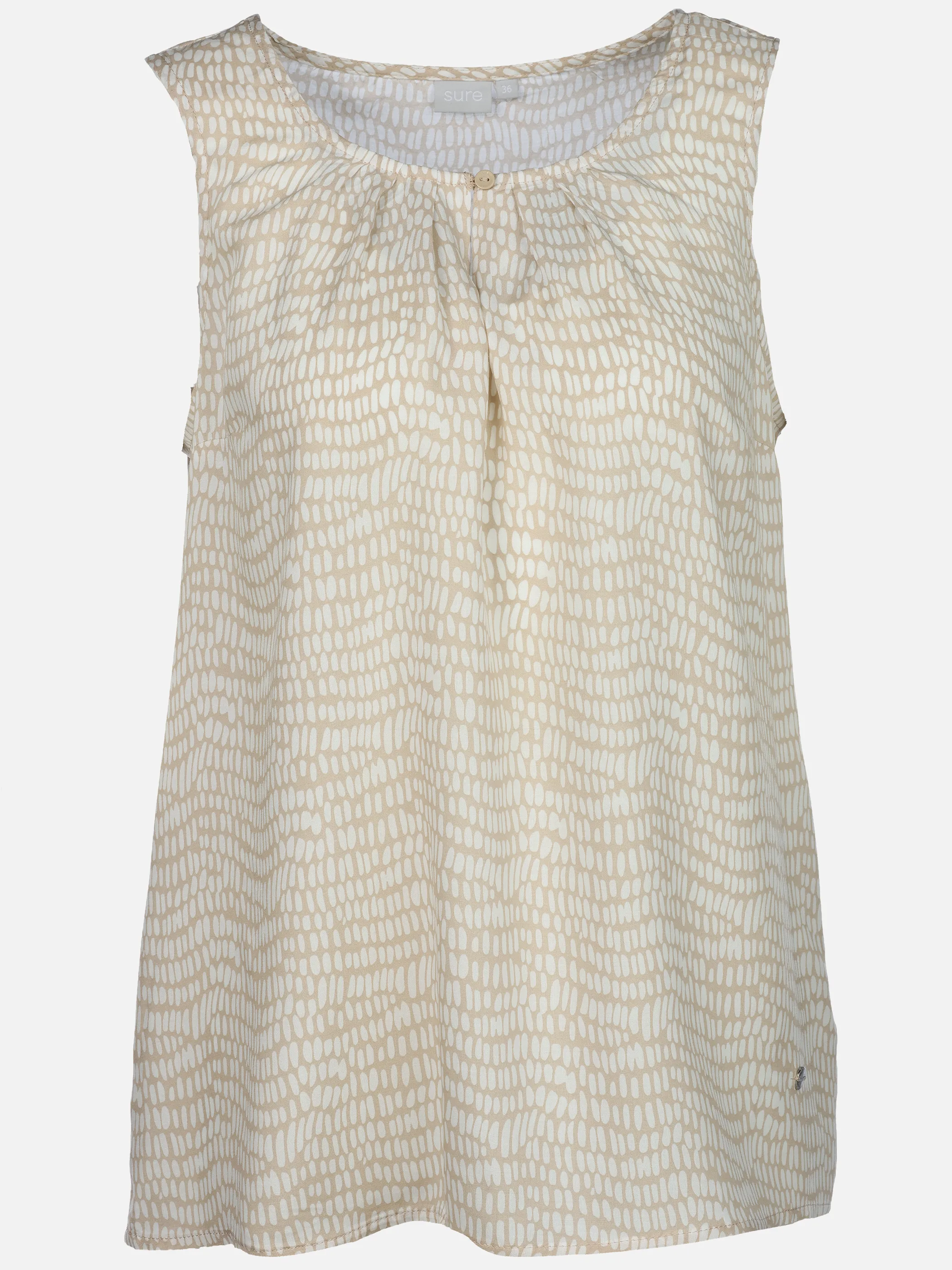 Sure Da-Blusen-Top Beige 922828 BEIGE 1
