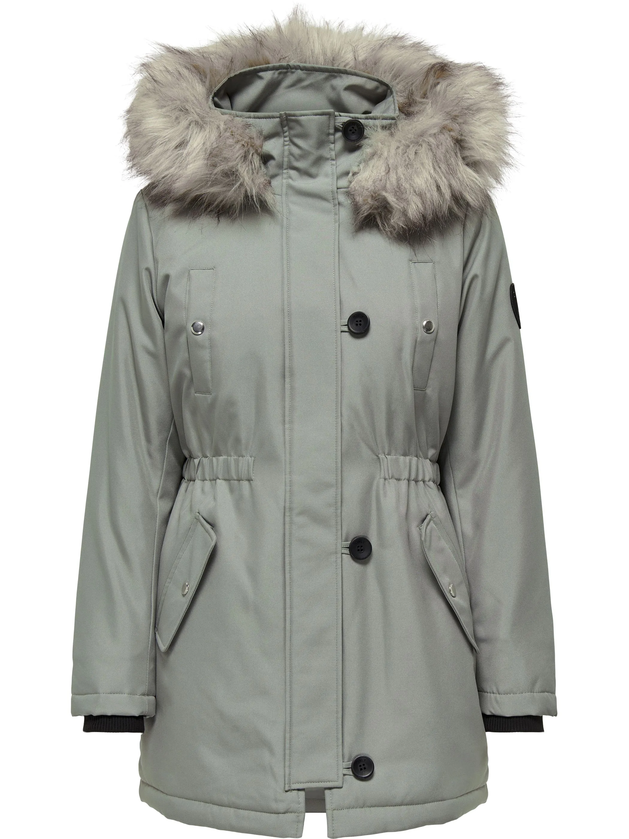 Only 15304625 ONLIRIS FUR WINTER PA Grau 881641 214912001 1