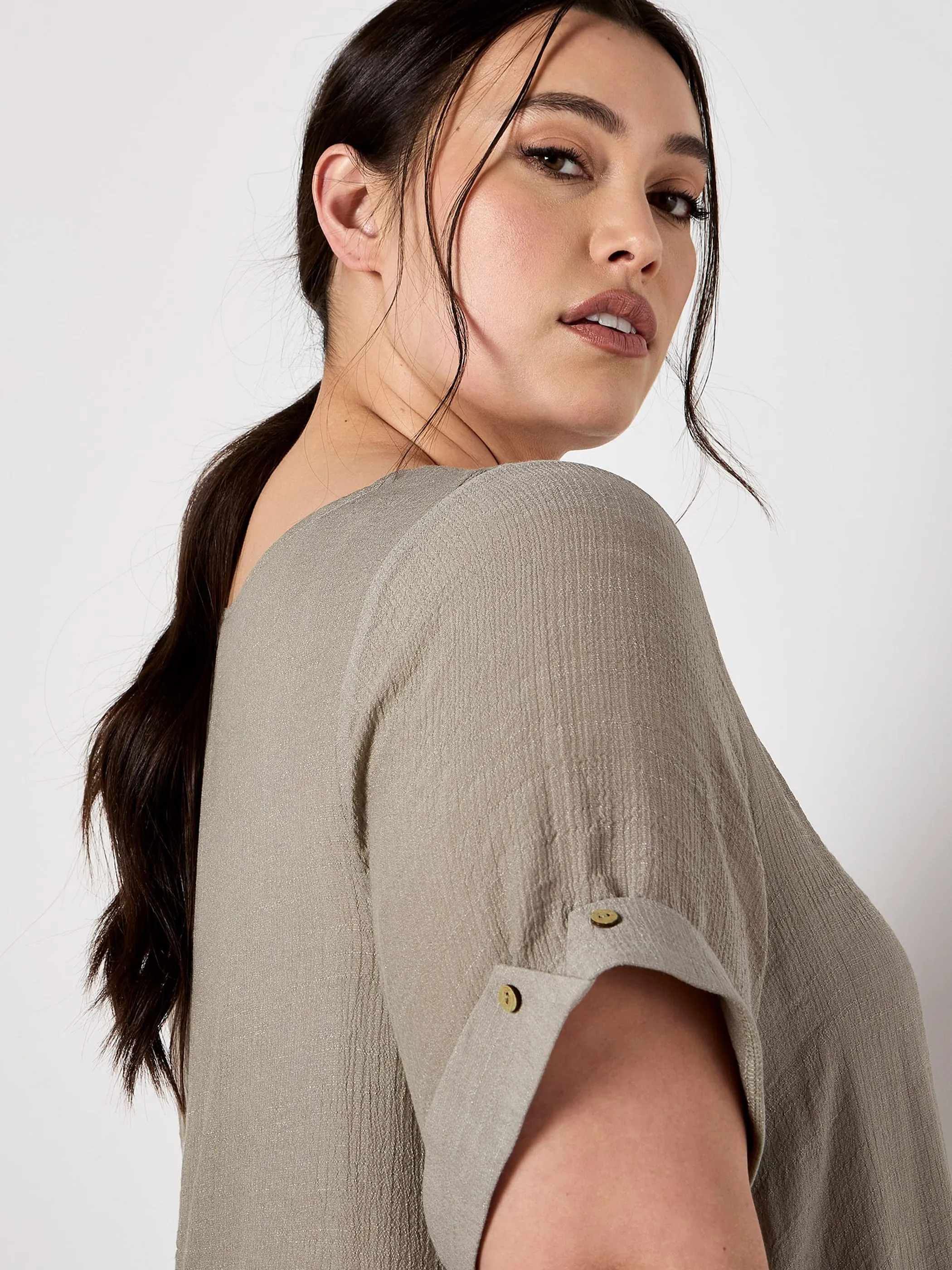 Apricot 847521 Apricot Slub Shimmer Tu Braun 901282 BRN 3