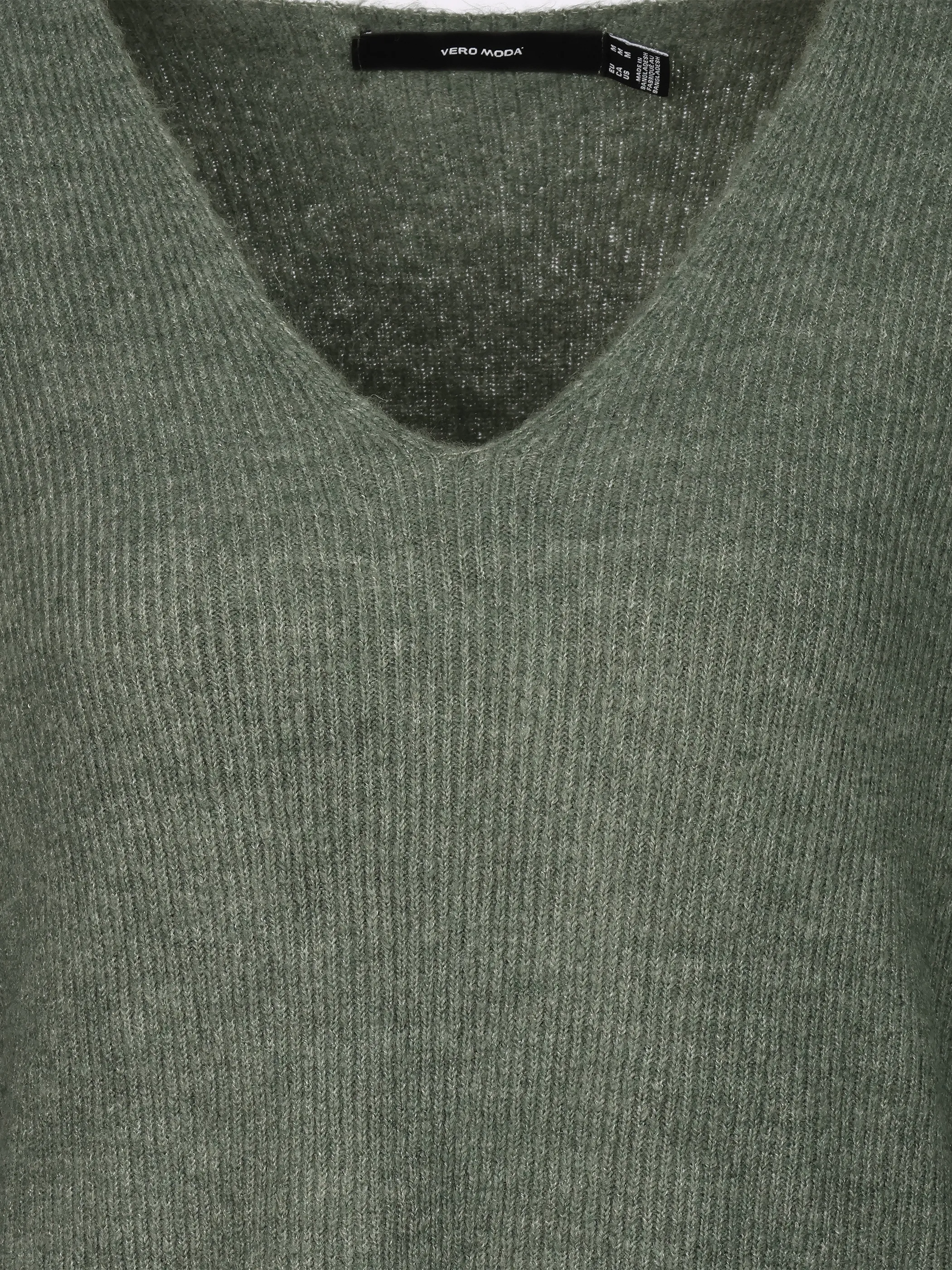 Vero Moda 10233357 VMCREWLEFILE LS V-NEC Grün 842583 175629002 3 Vero Moda 10233357 VMCREWLEFILE LS V-NEC Grün 842583 175629002 3