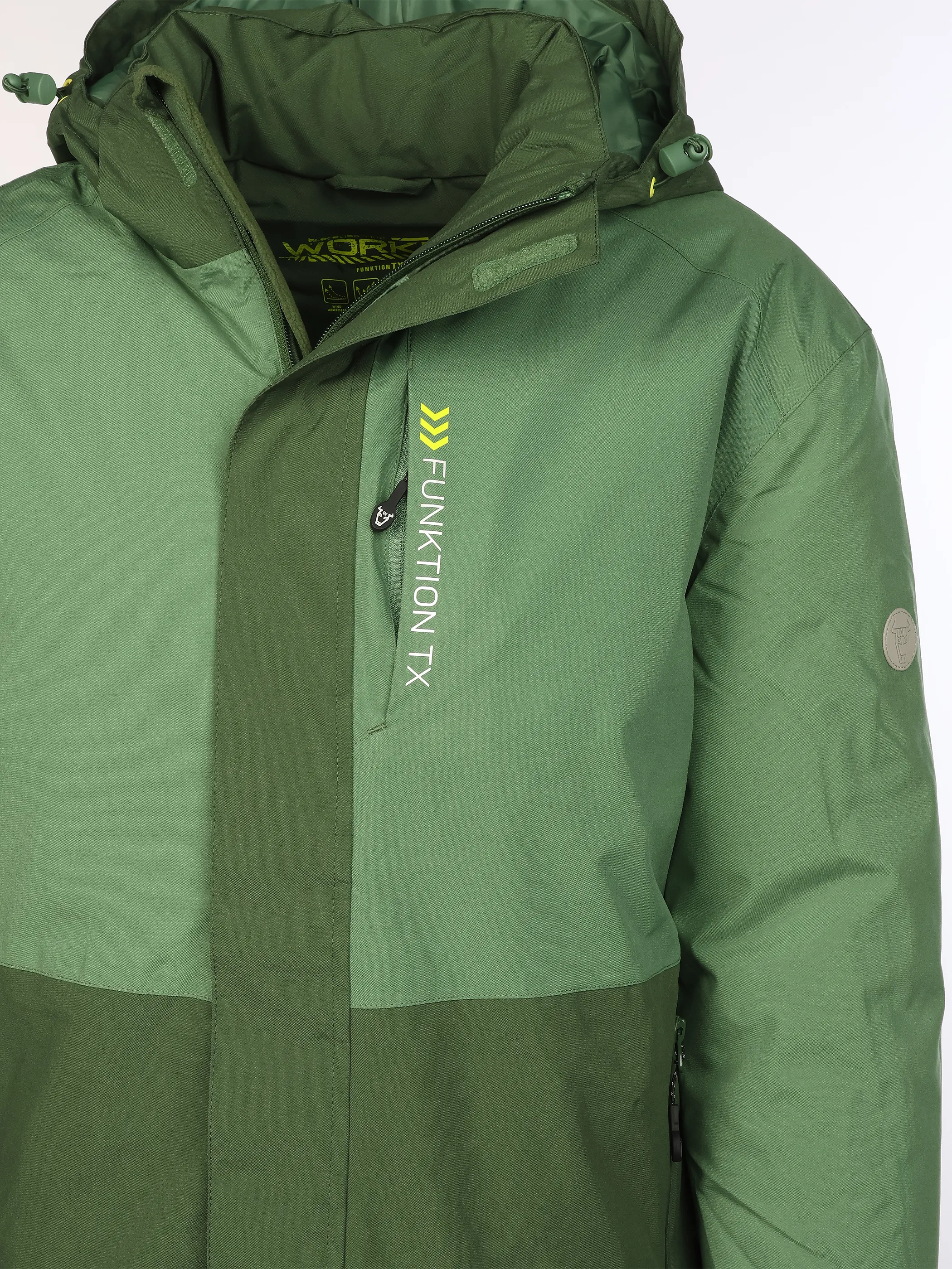Worker He. Stadionjacke m. Taschenfunktion Grün 903707 GREEN 4