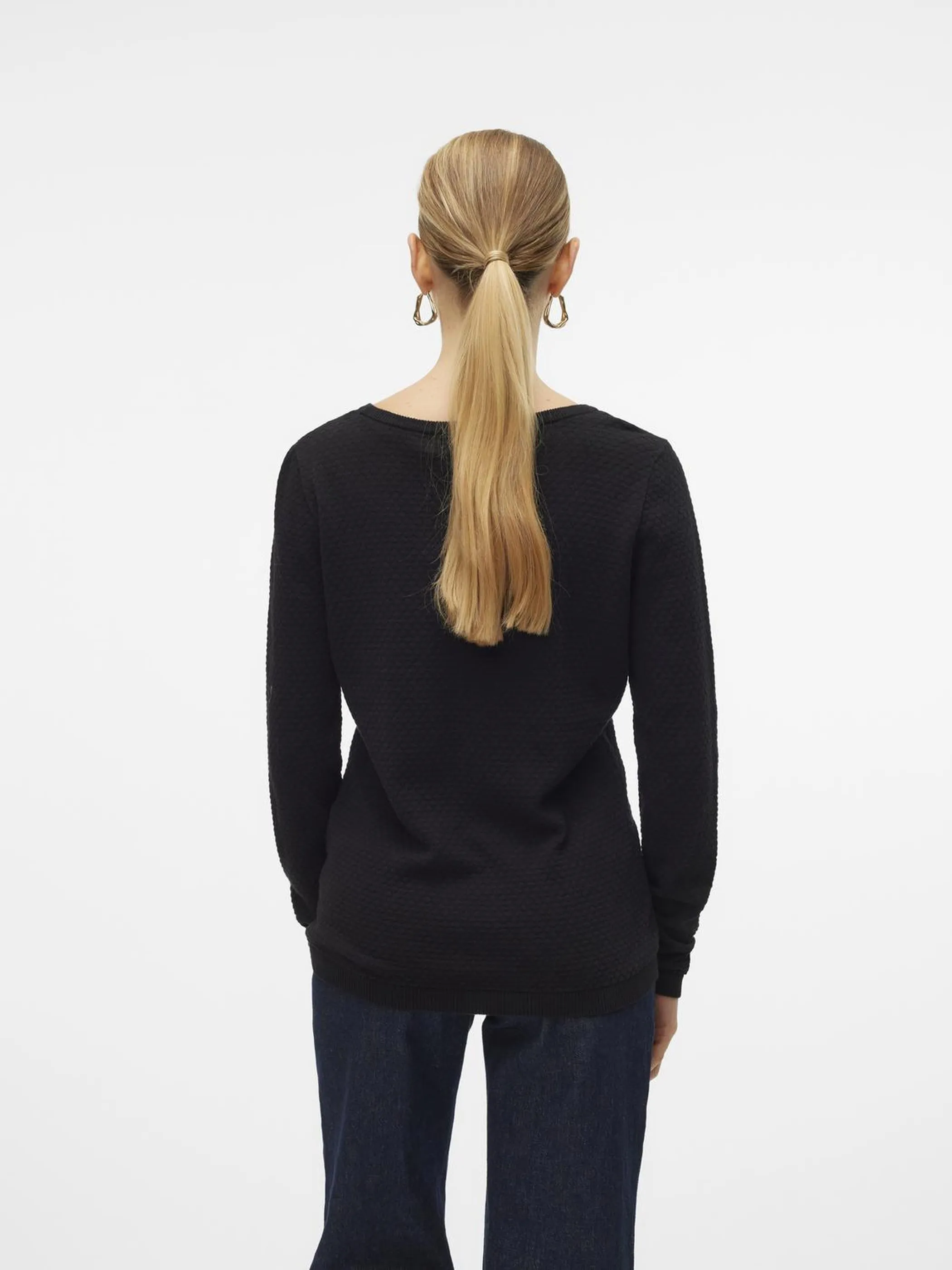 Vero Moda 10136644 VMCARE STRUCTURE LS O Schwarz 714739 177868 2