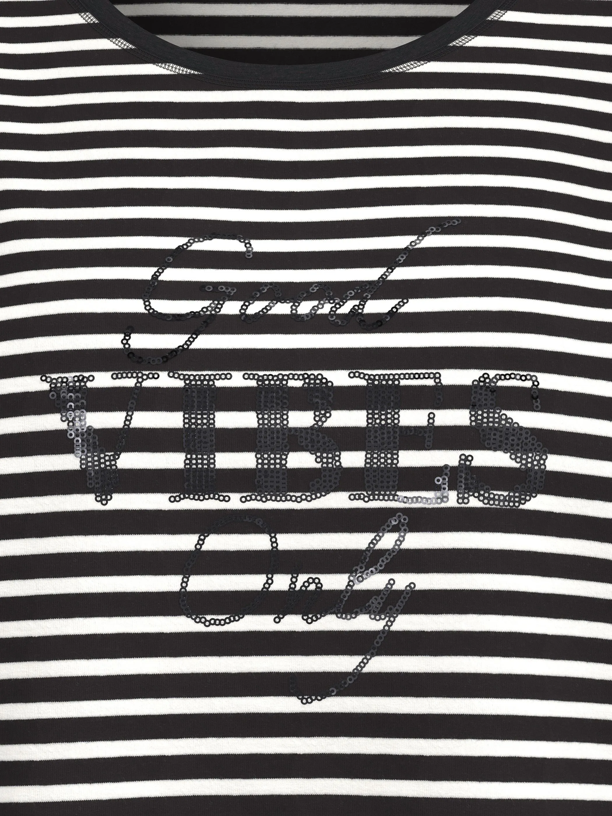 Sonja Blank Da-gr.Gr. Streifenshirt Schwarz 930000 BLACKSTRIP 3